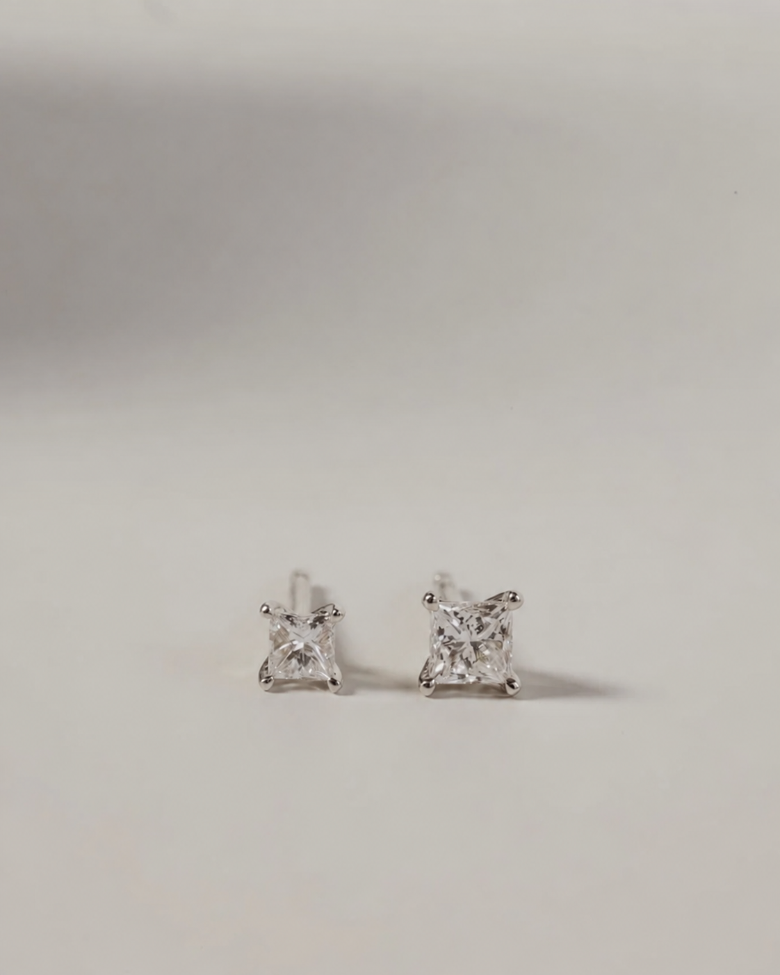 Meant to Be Her Forever Earring II - 18kt White Gold