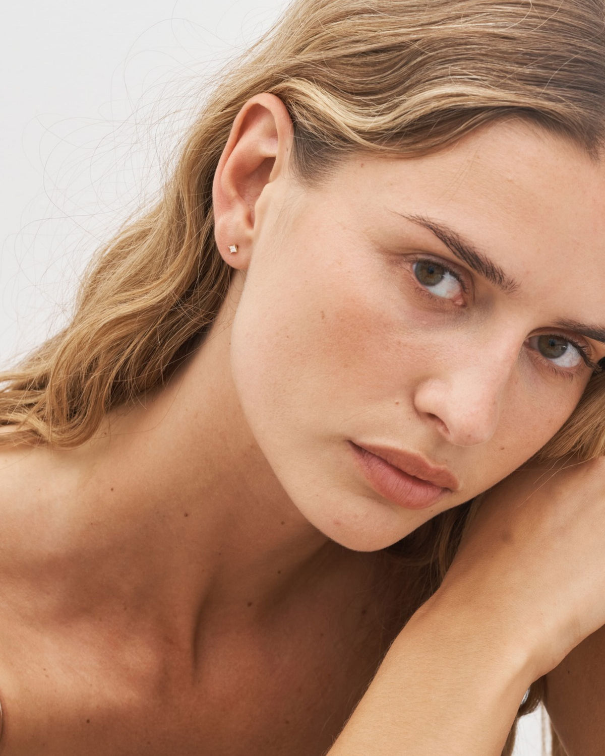 Meant to Be Her Forever Earring I - 18kt White Gold