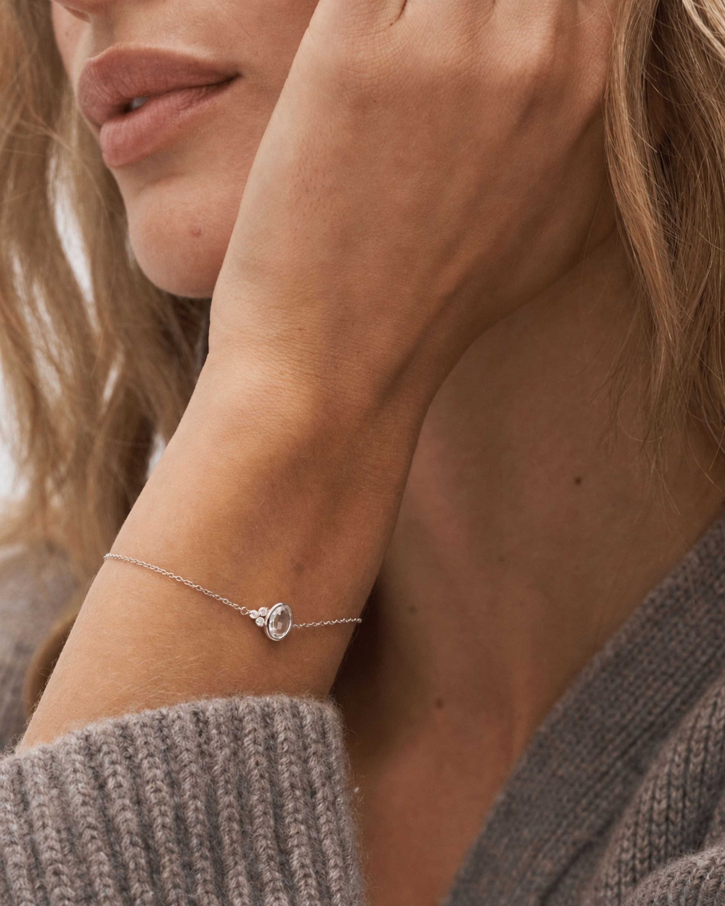 Fryd White Bracelet - 18kt White Gold
