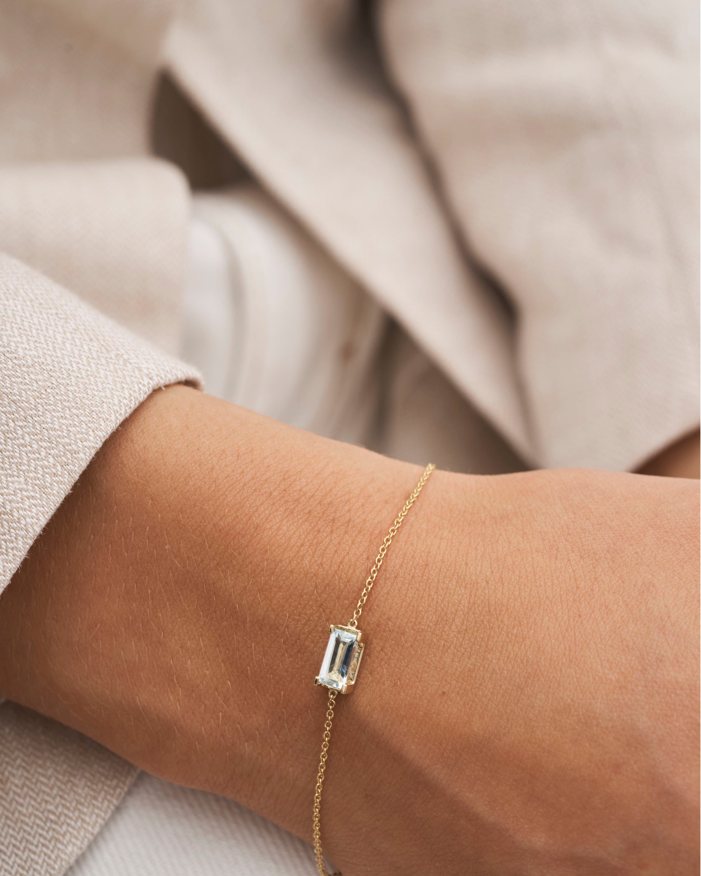 Nord Blue Bracelet - 18kt Yellow Gold