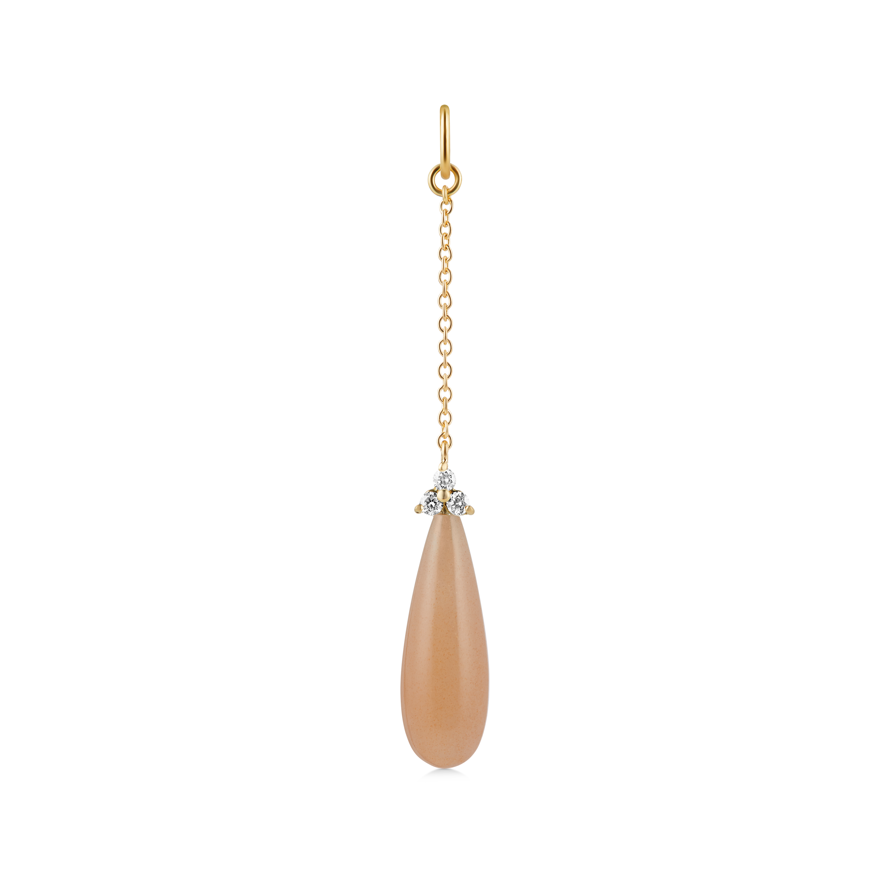 Fryd Blush Ear-Pendant - 18kt Yellow Gold