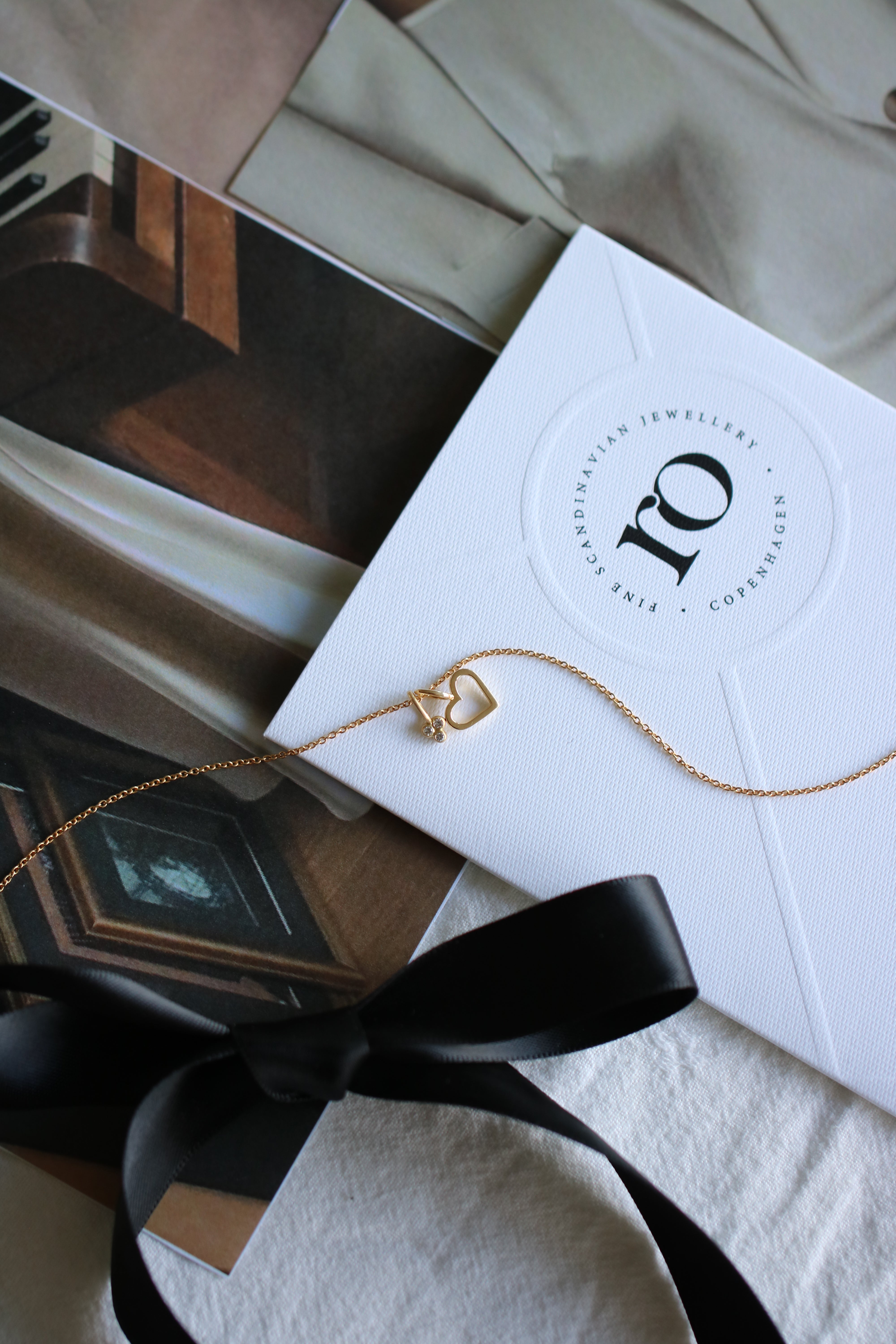 Symbols Open Heart pendant - 18kt White Gold