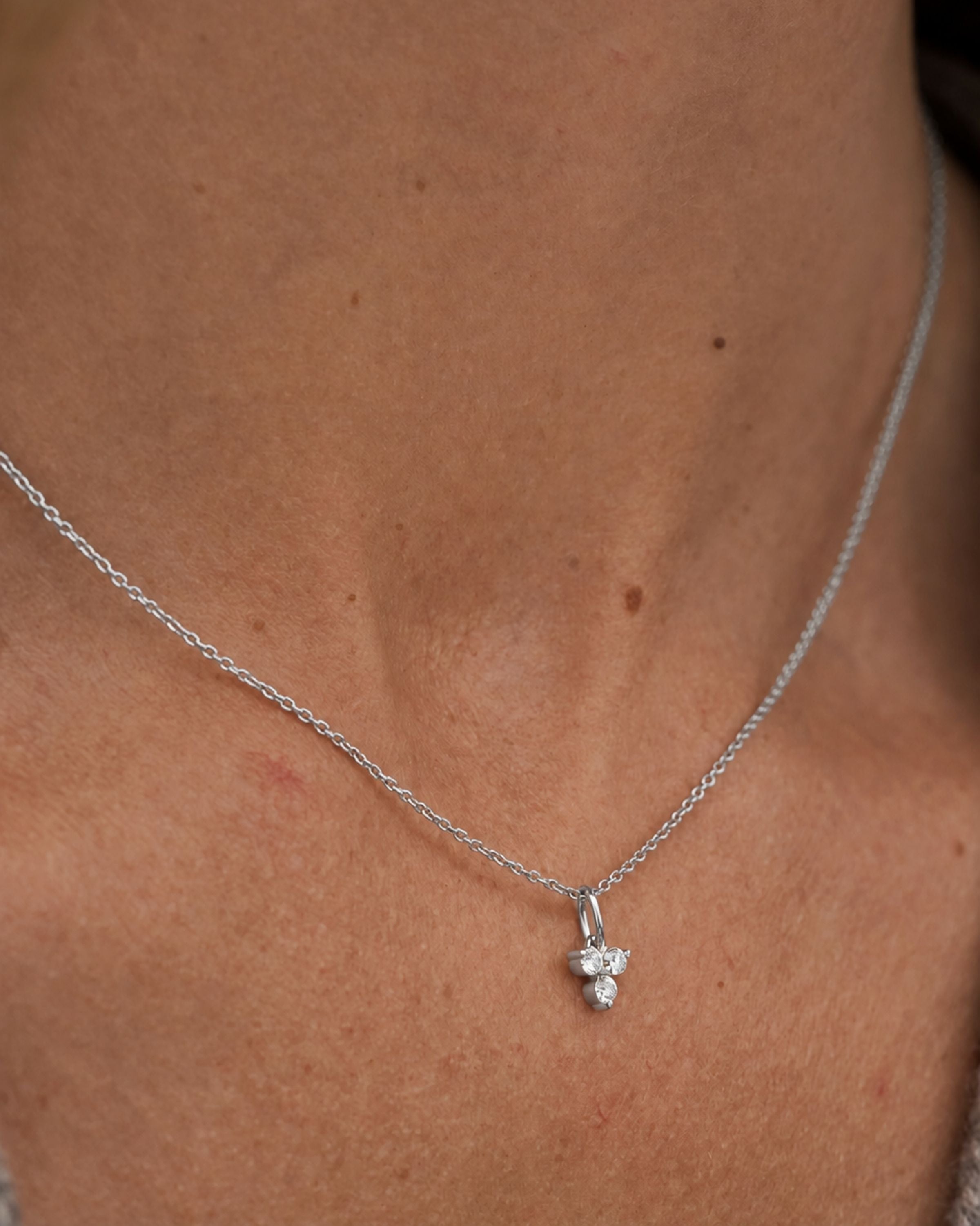 Fryd Diamond Pendant - 18kt White Gold