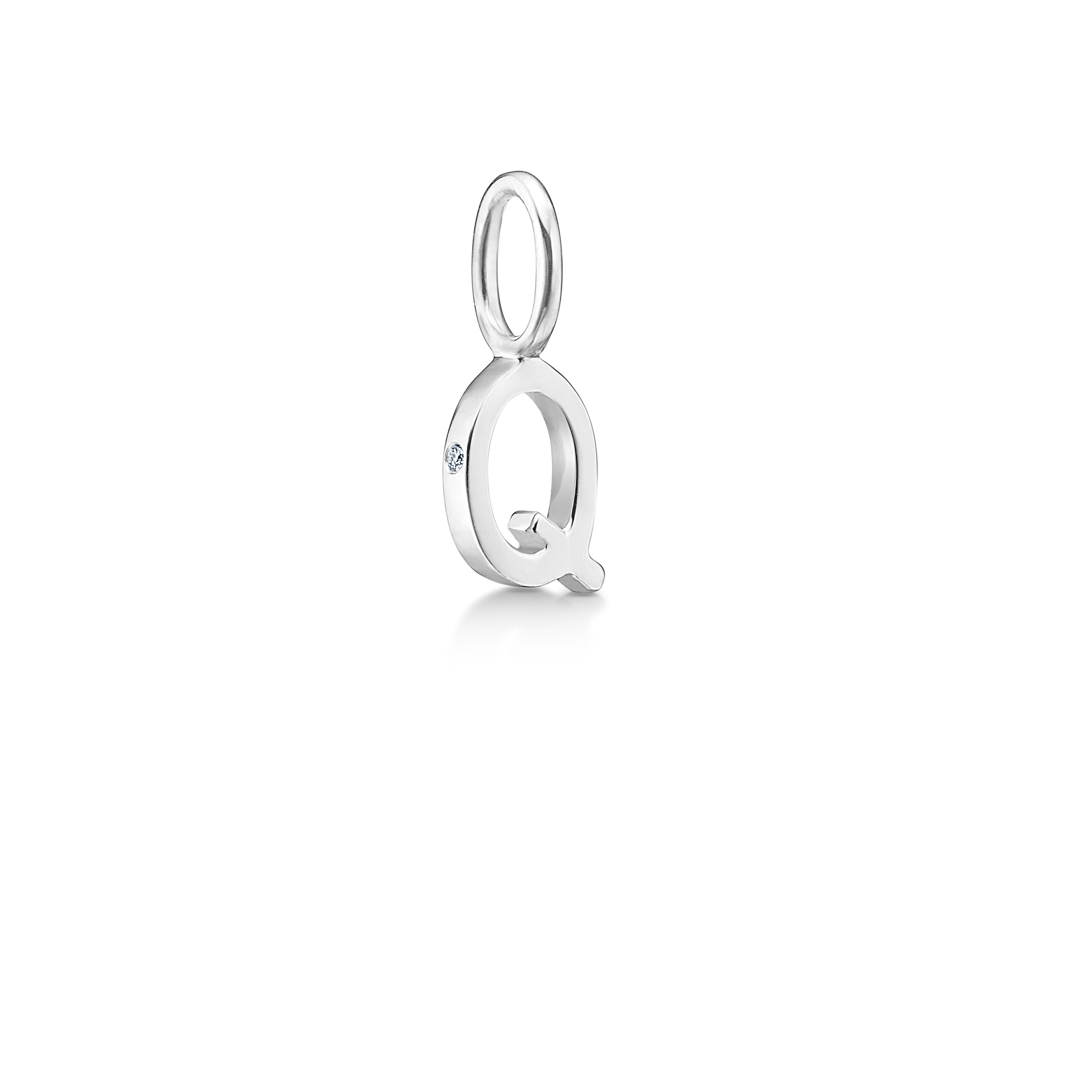 My Q Pendant - 18kt White Gold