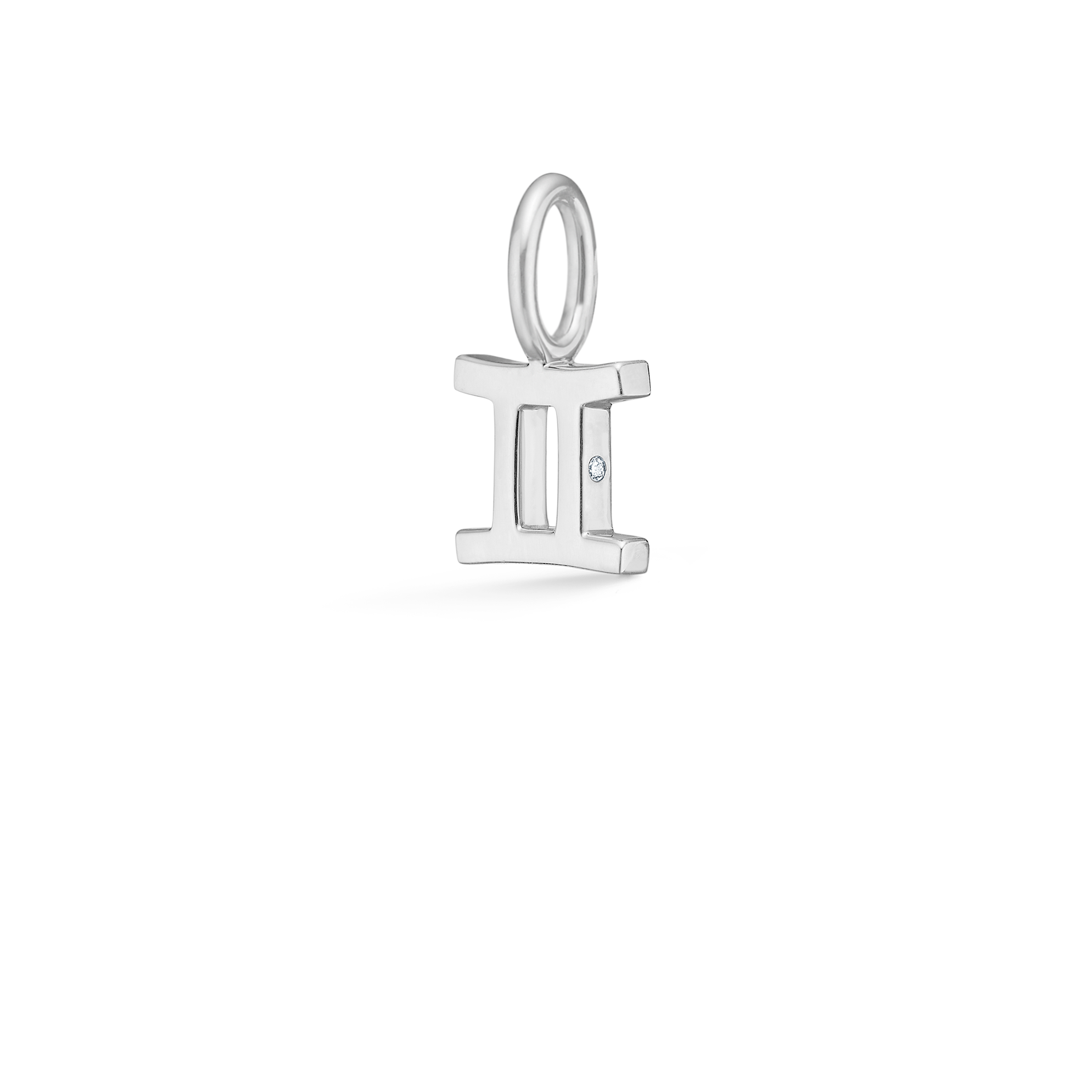 My Gemini Pendant - 18kt White Gold
