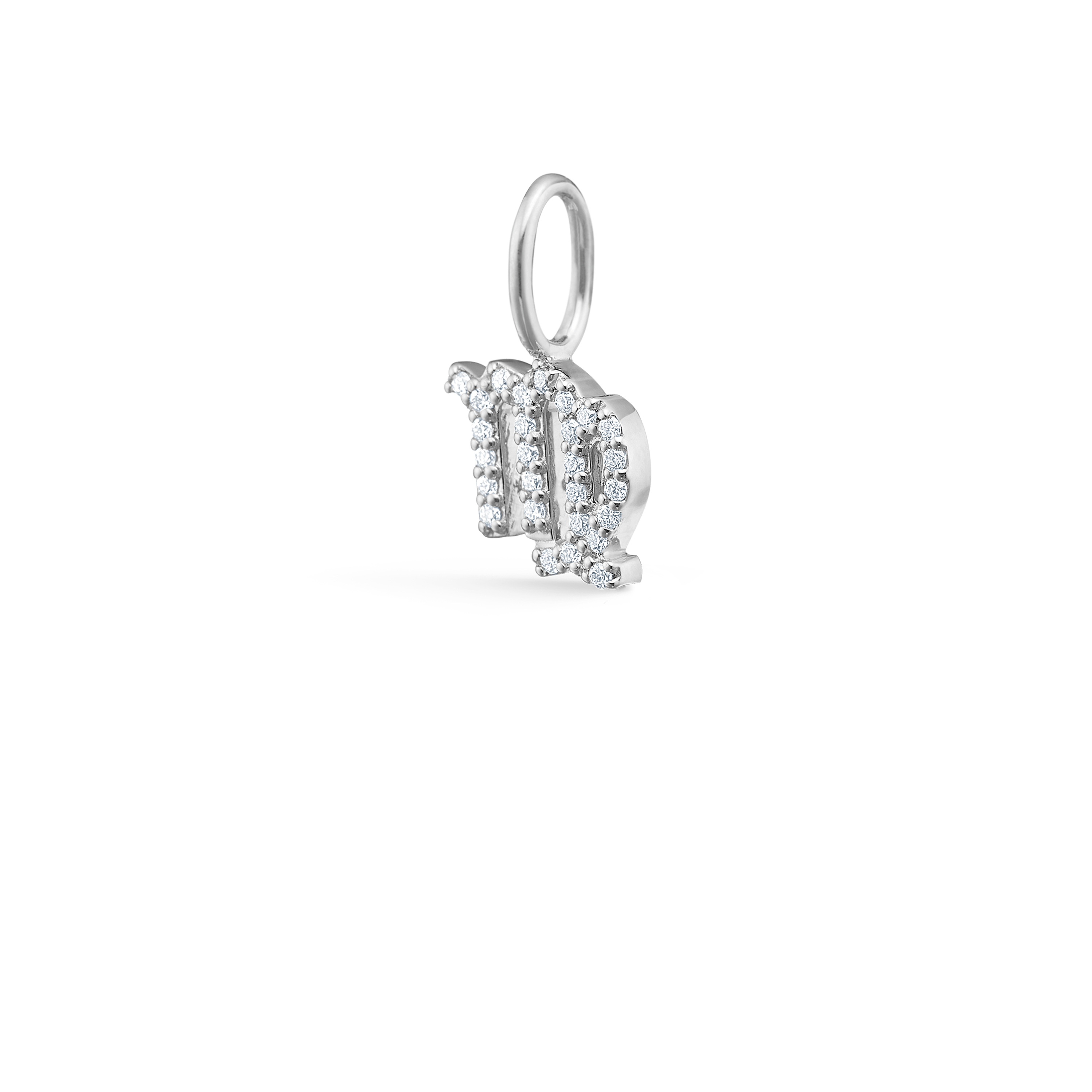 My Virgo Diamond Pendant - 18kt White Gold
