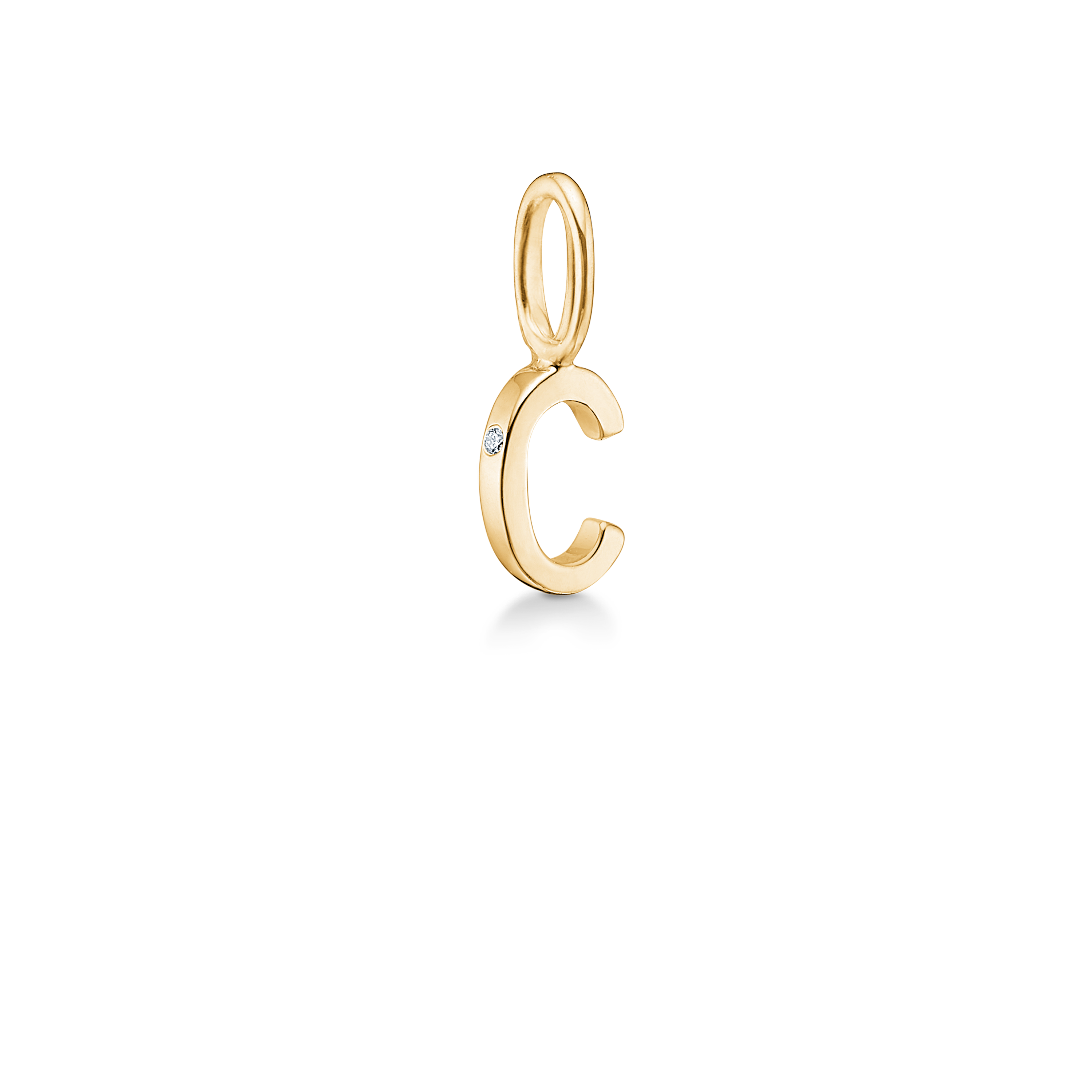My C Pendant - 18kt Yellow Gold