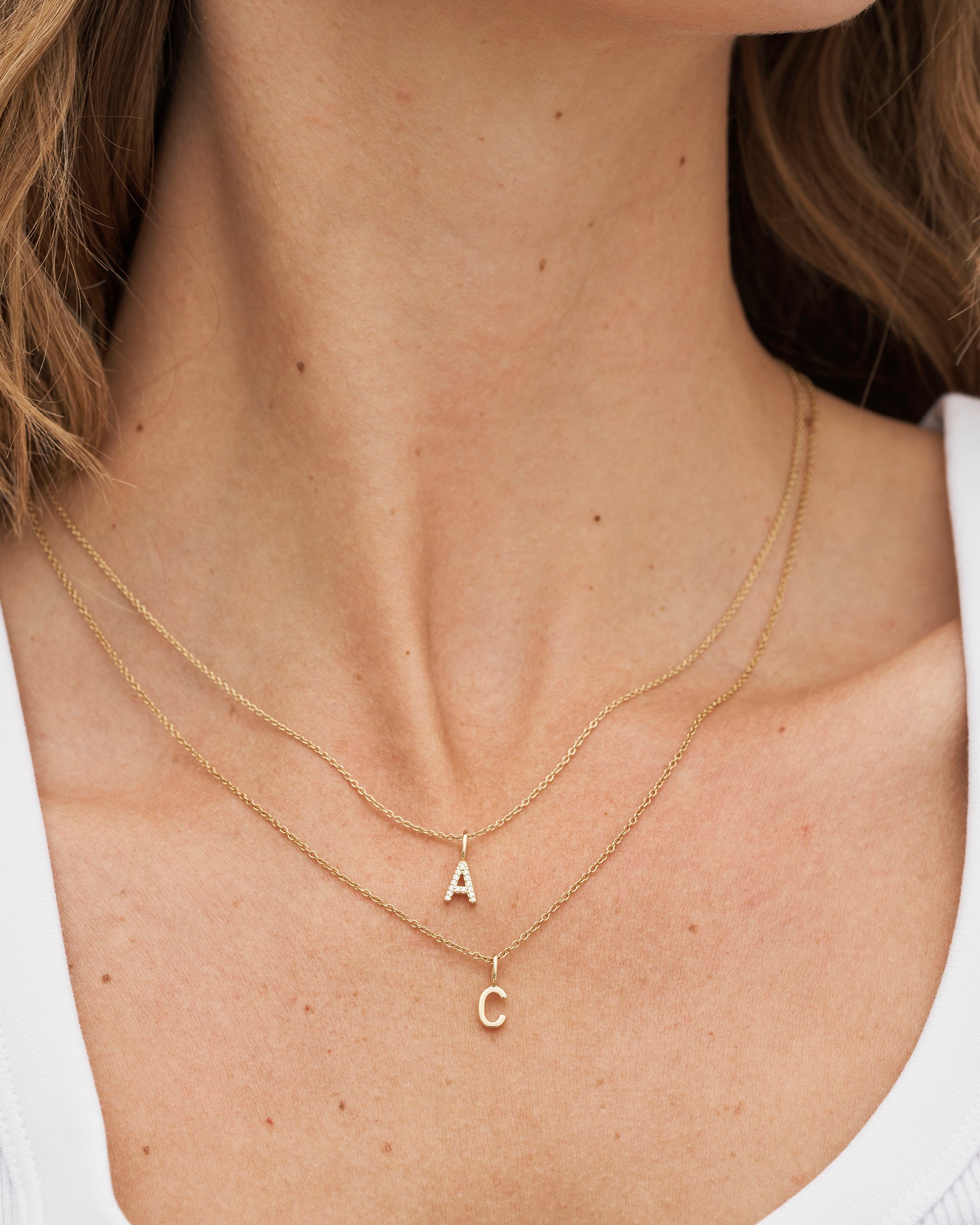 My C Pendant - 18kt Yellow Gold