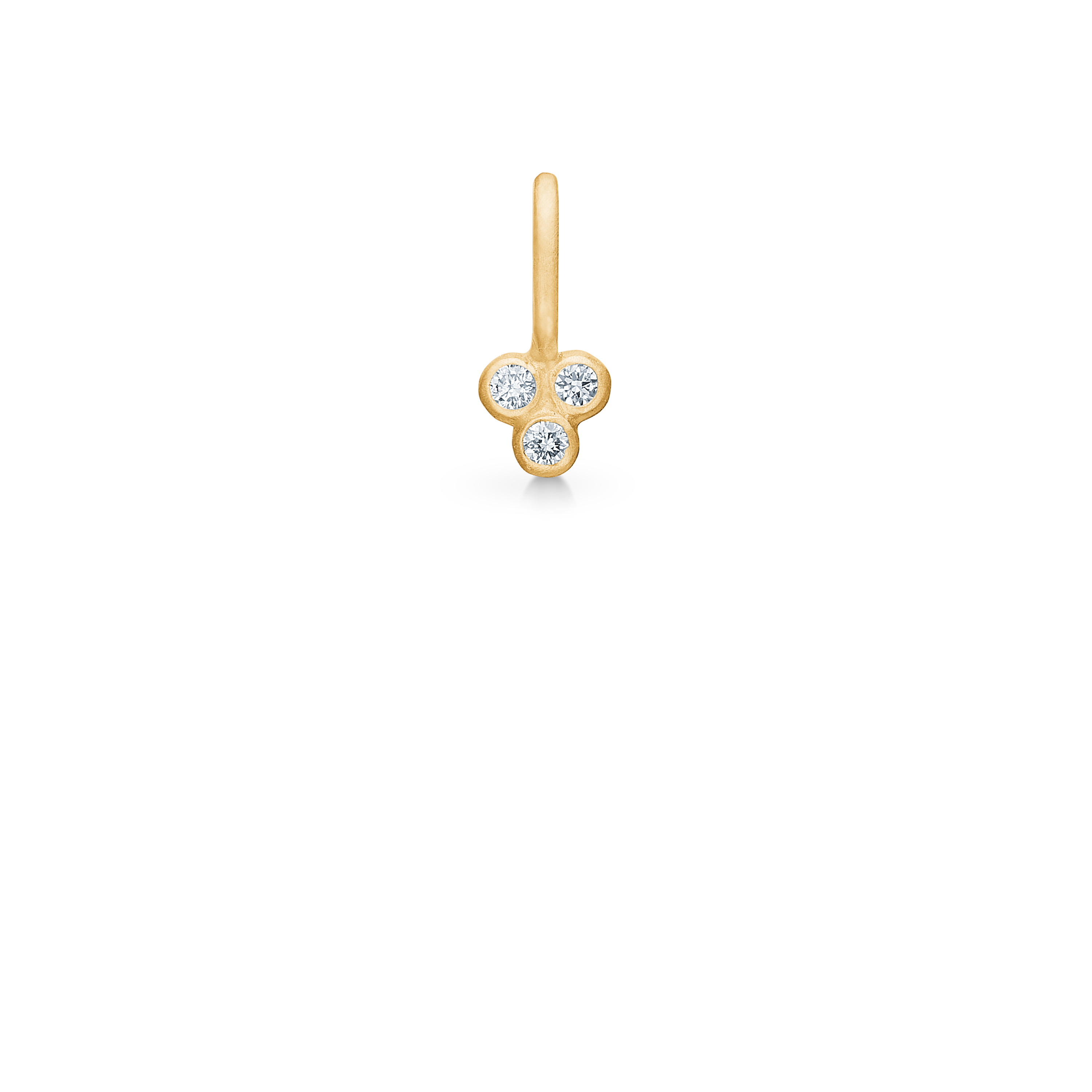 Orbit Dot Pendant - 18kt Yellow Gold