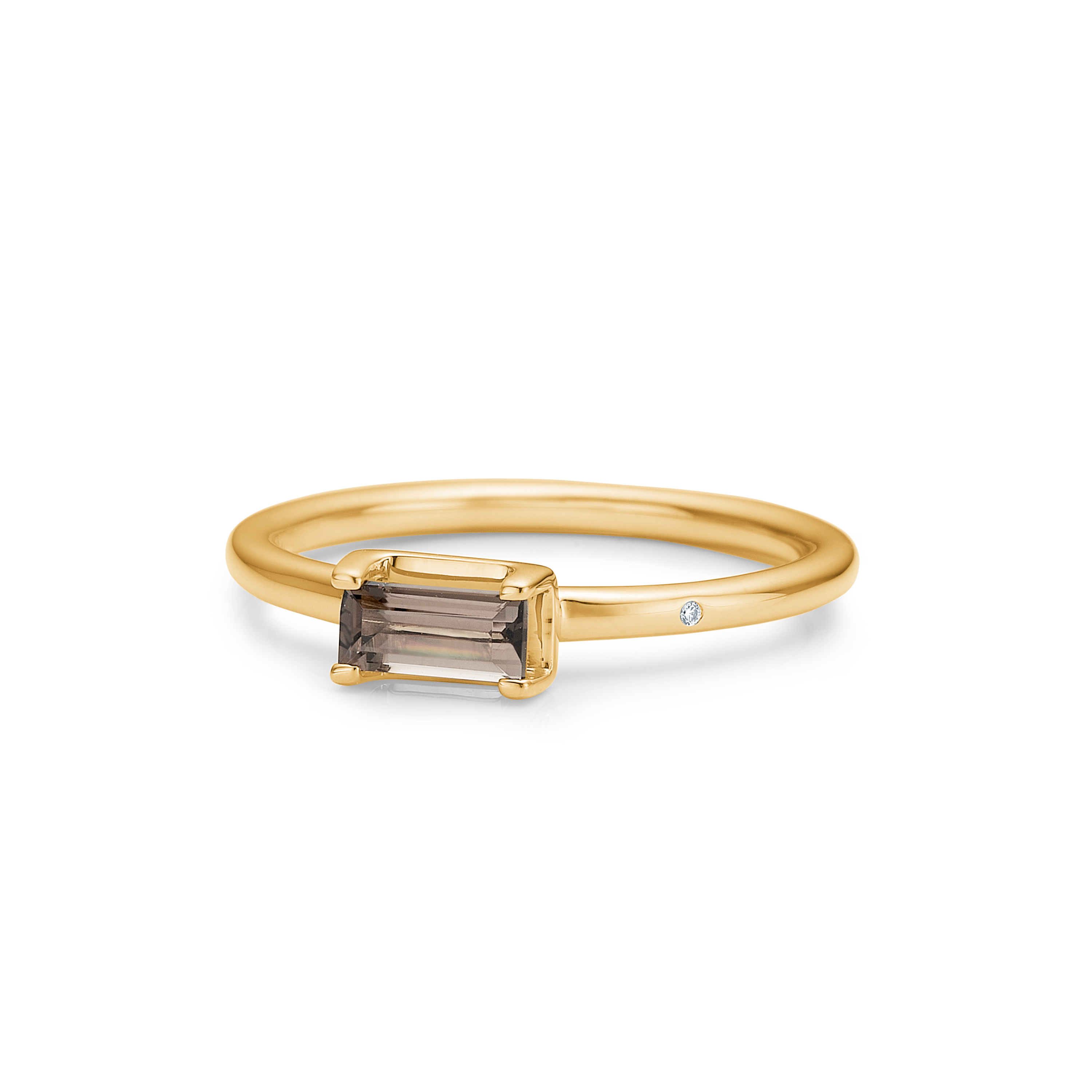 Nord Purity Ring S - 18kt Yellow Gold
