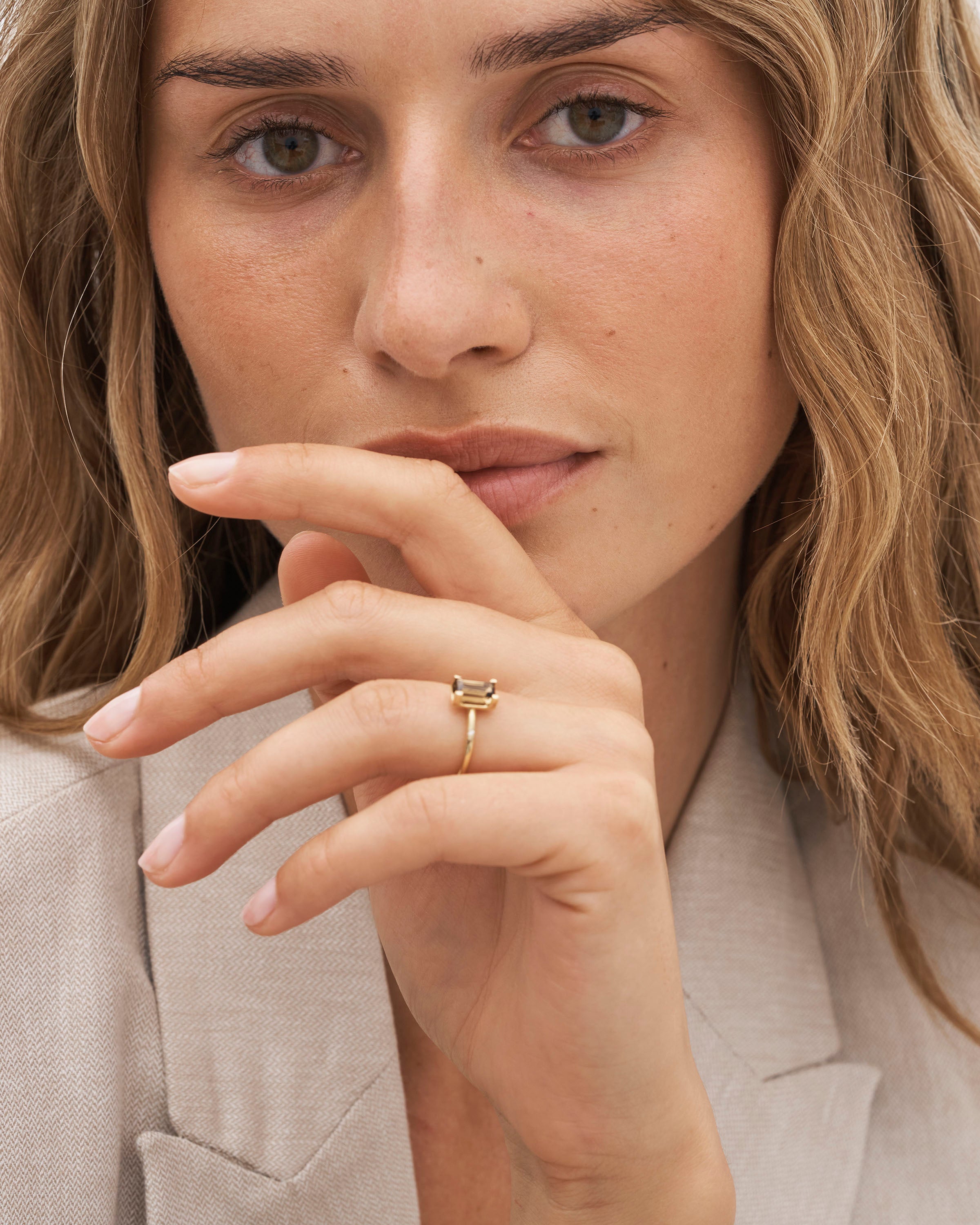 Nord Purity Ring Turned II - 18kt Yellow Gold