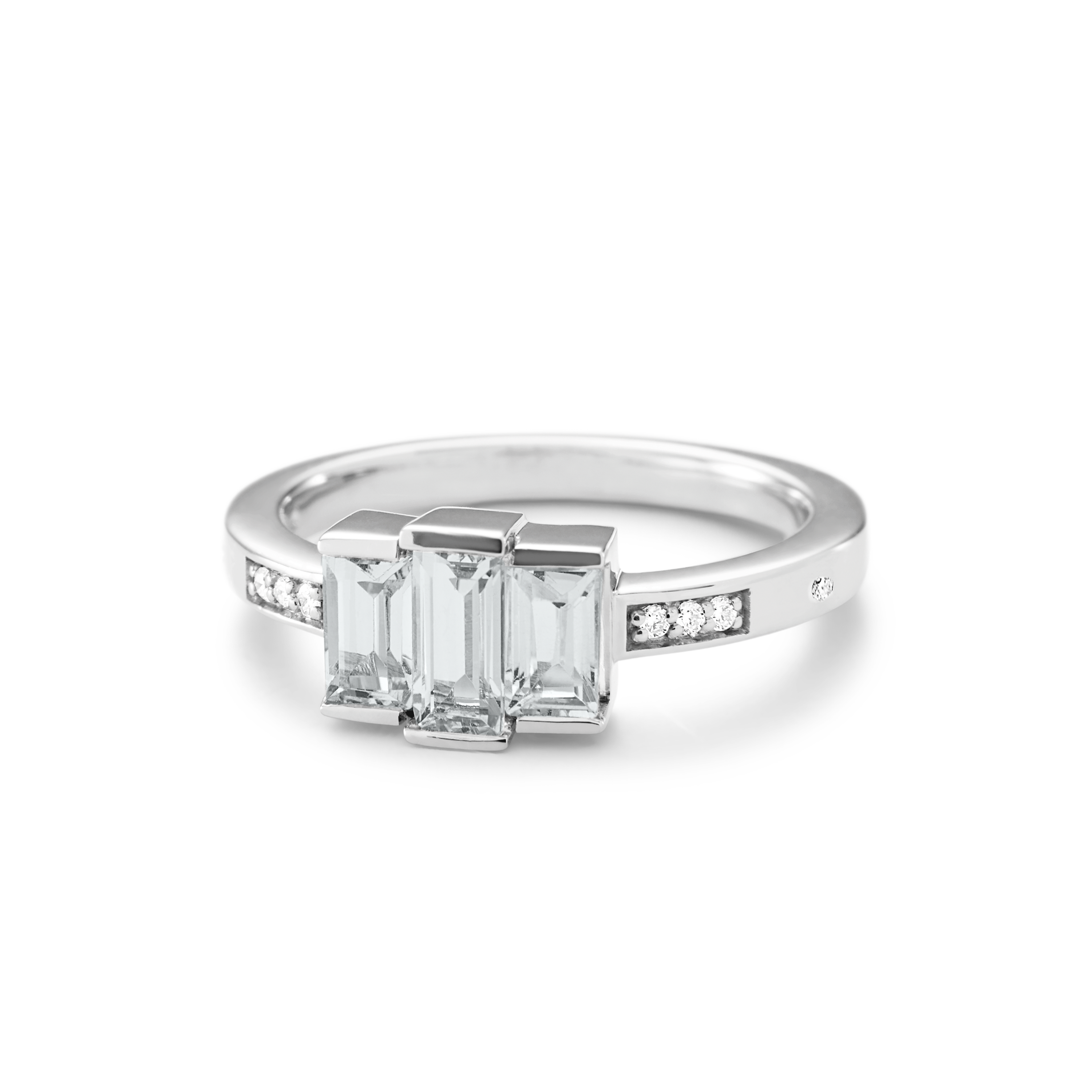 Meant to Be Her Ring - 18kt White Gold