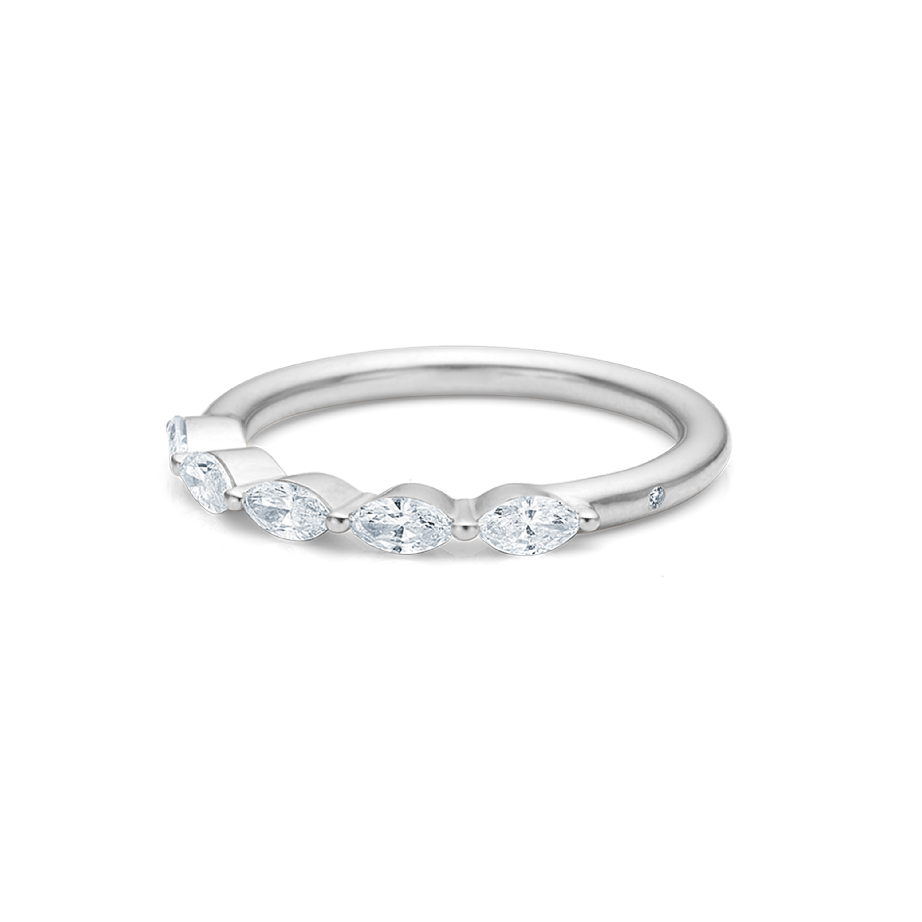 Meant to be her love ring - 18kt White Gold