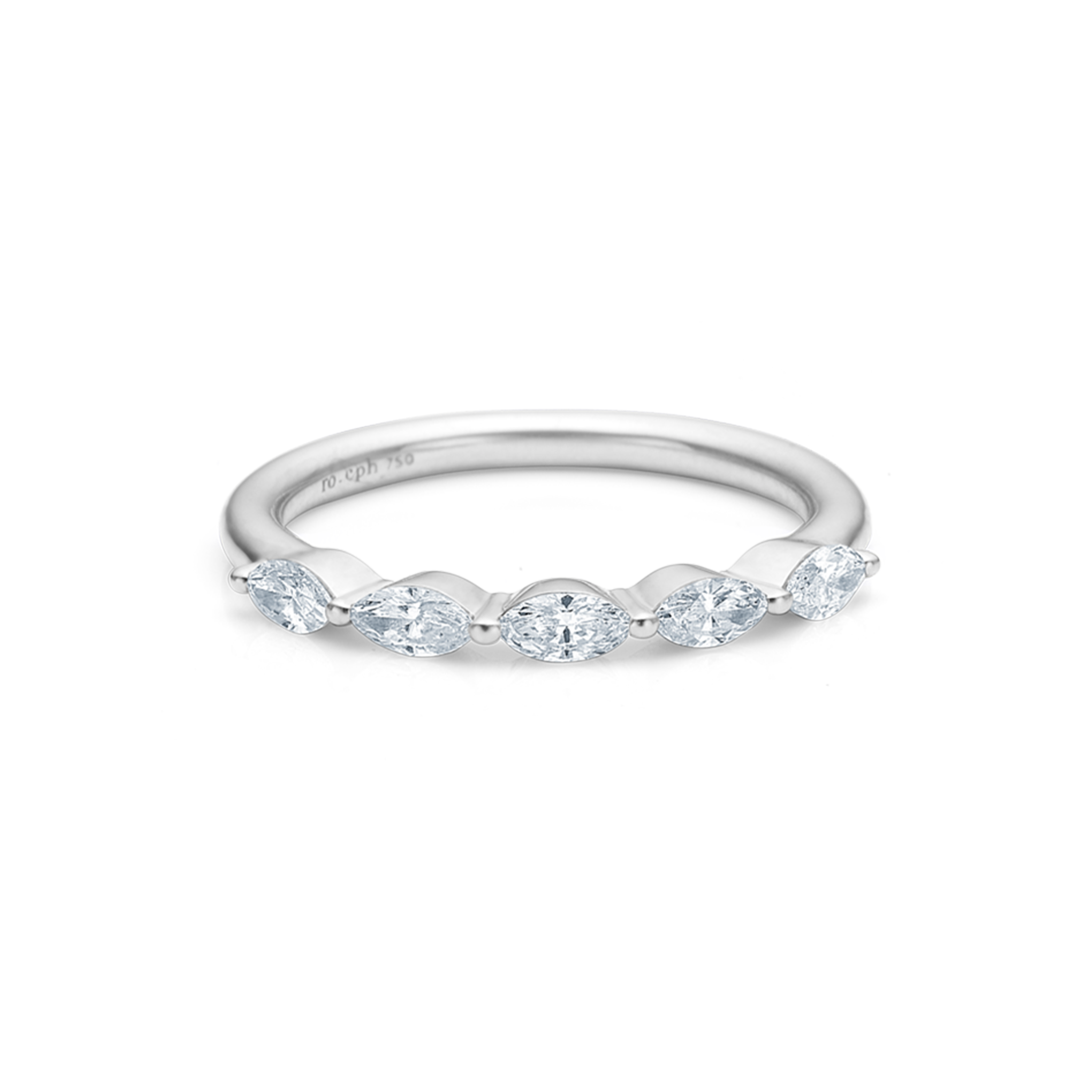 Meant to be her love ring - 18kt White Gold