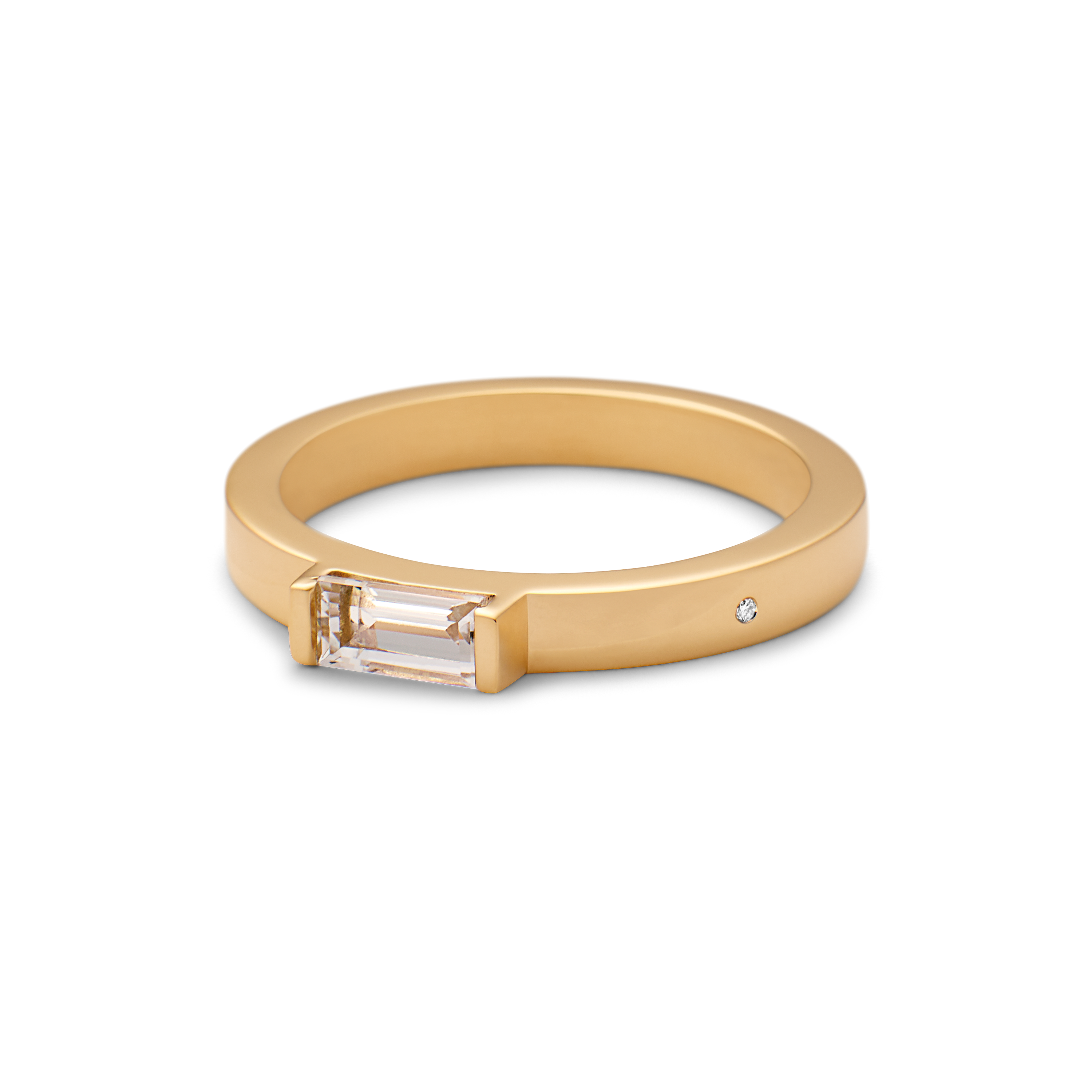 Meant to Be Her True Love Band - 18kt Yellow Gold