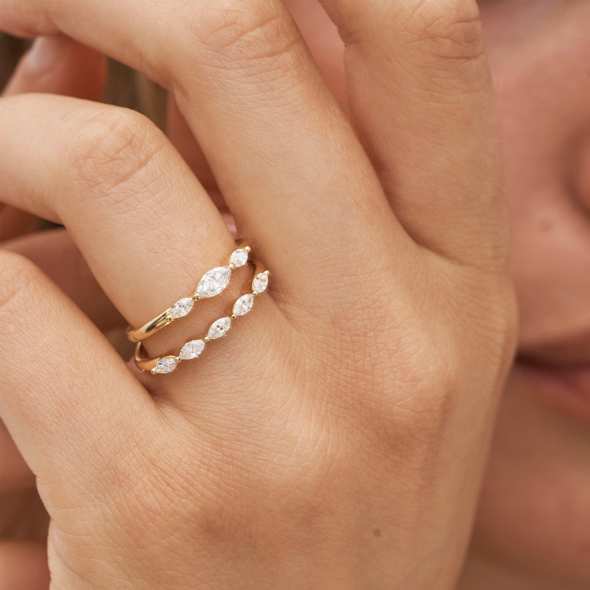 Meant to Be Her Love Ring - 18kt Yellow Gold