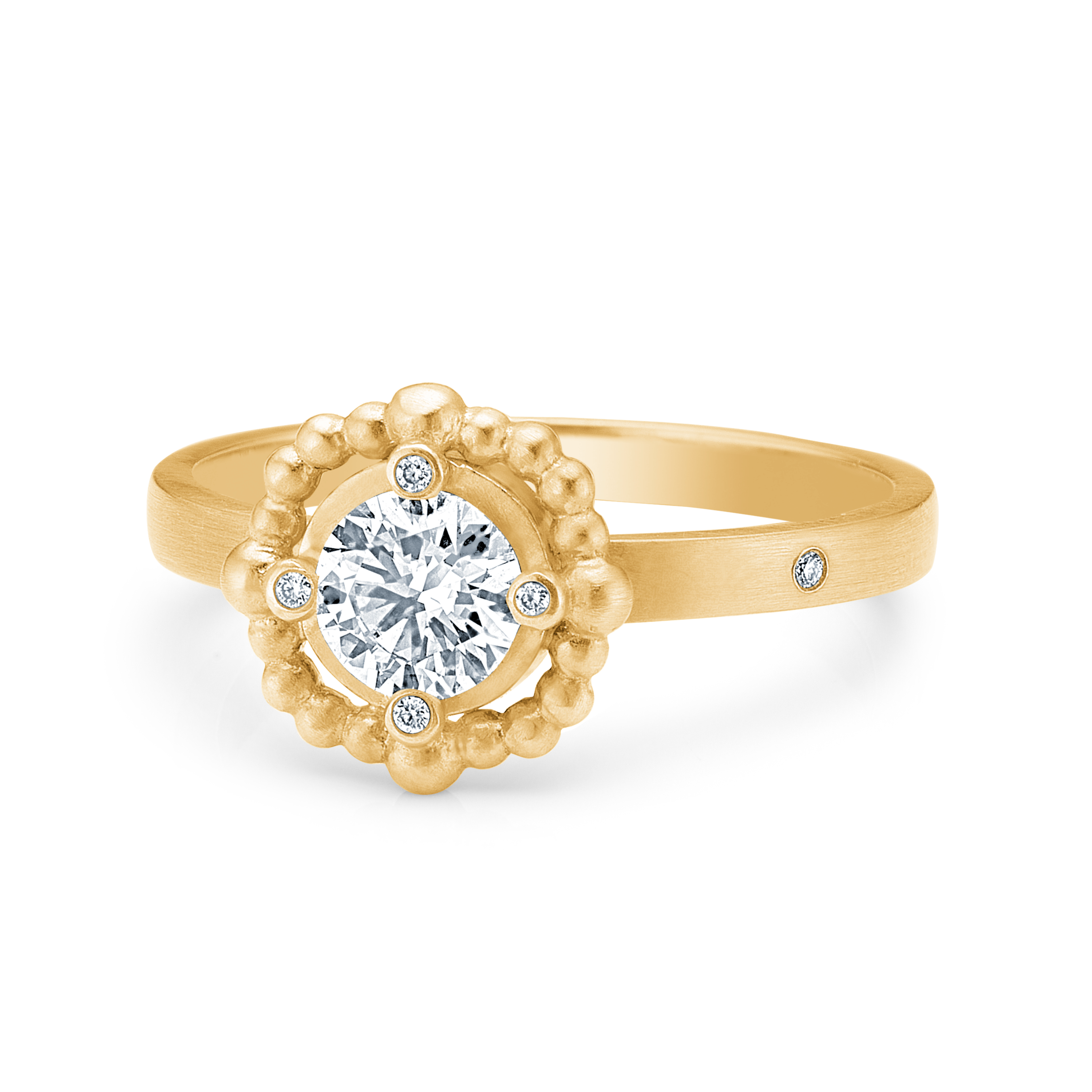 Meant to Be Diamond Ring - 18kt Yellow Gold