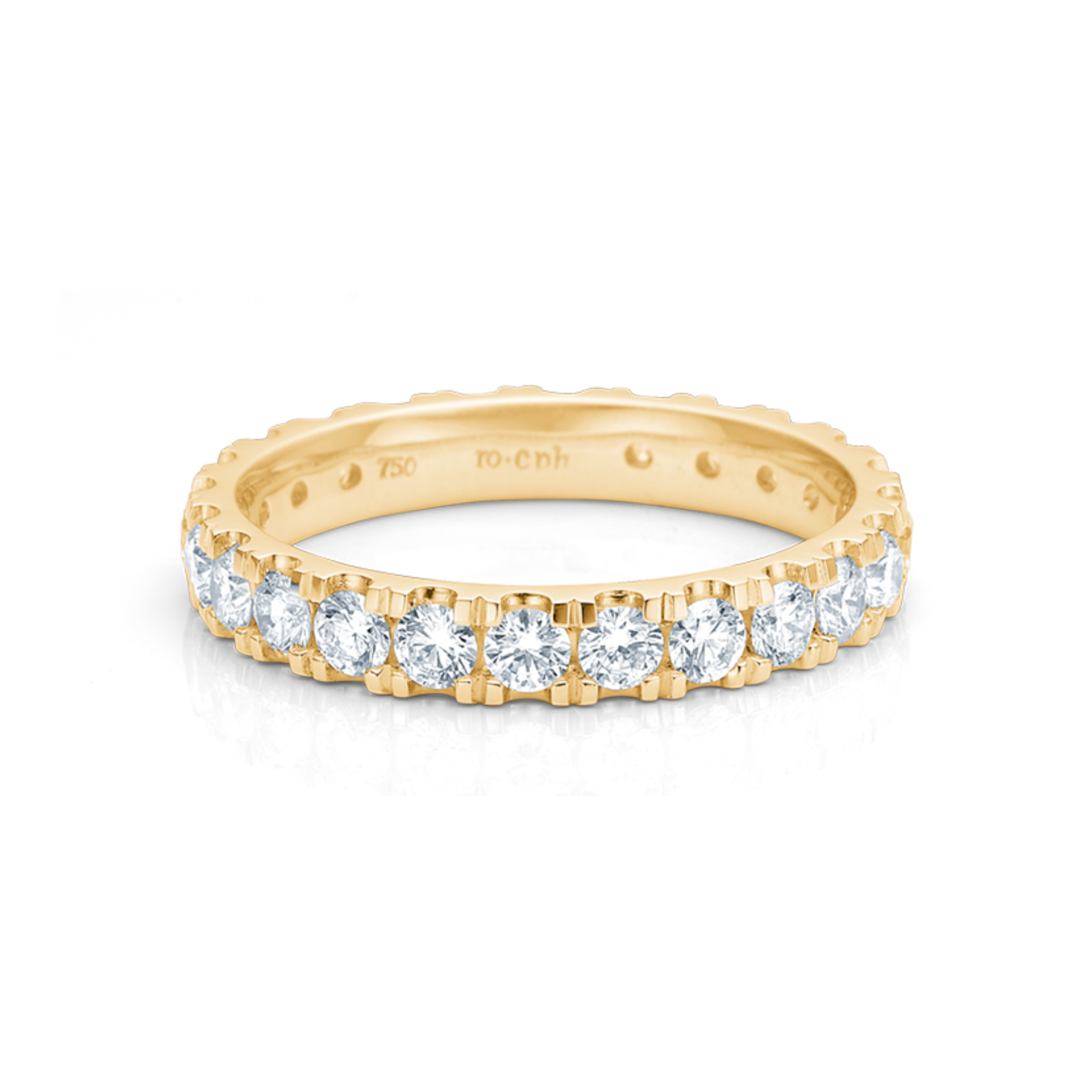 Meant to be her classic diamond ring - 18kt Yellow Gold