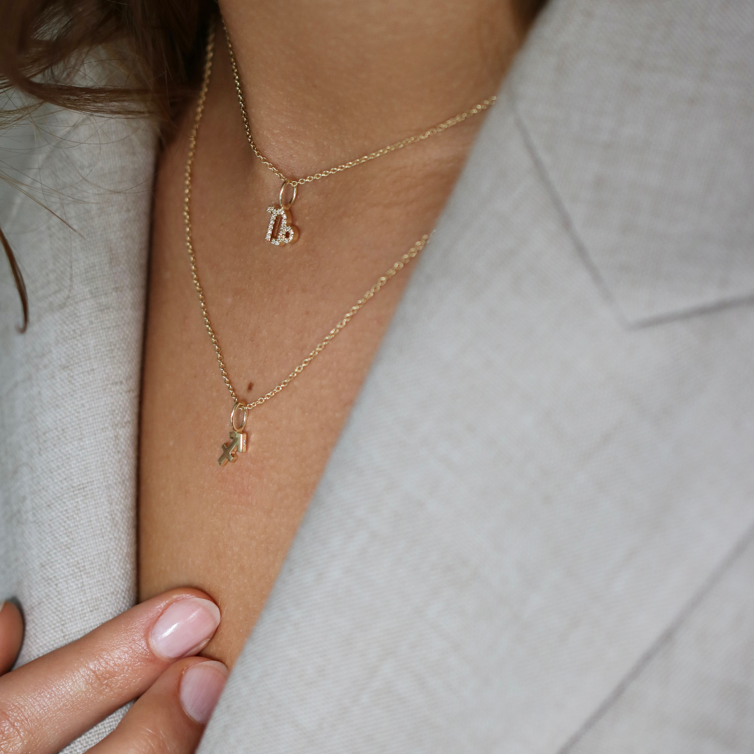 My Sagittarius Pendant - 18kt Yellow Gold