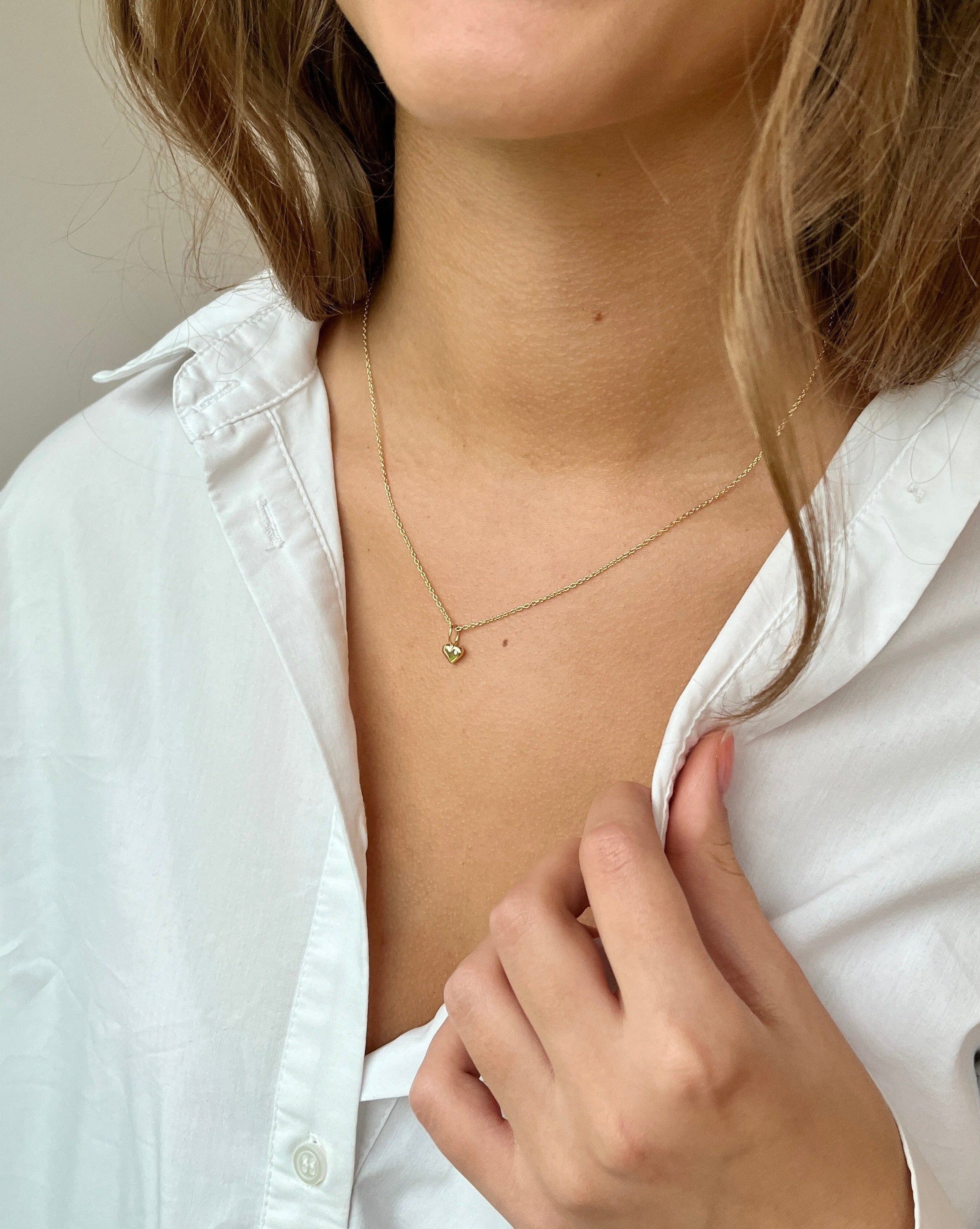 Symbols My Heart Pendant - 18kt Yellow Gold