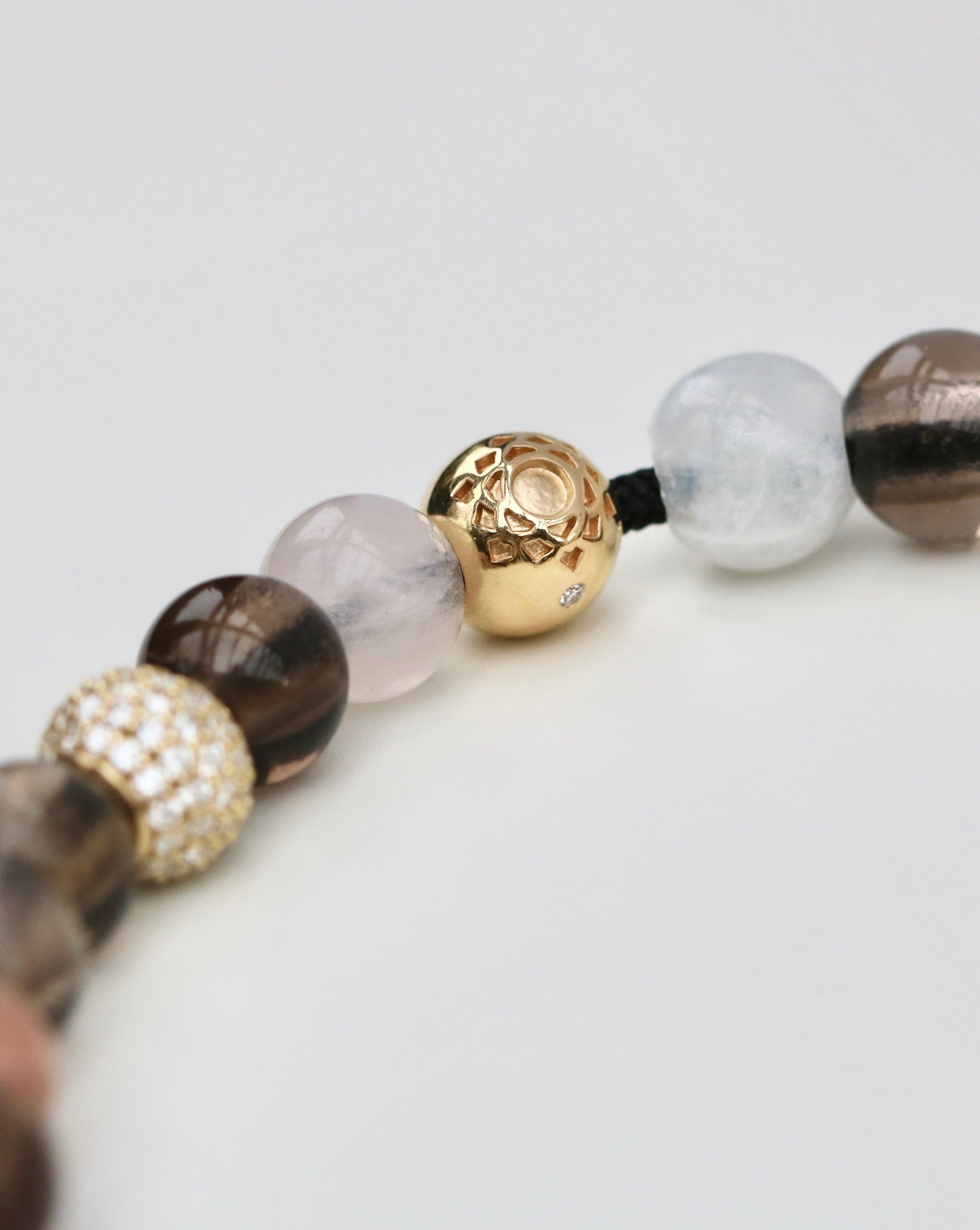 Inner Peace Crown Chakra Bead - 18kt Yellow Gold