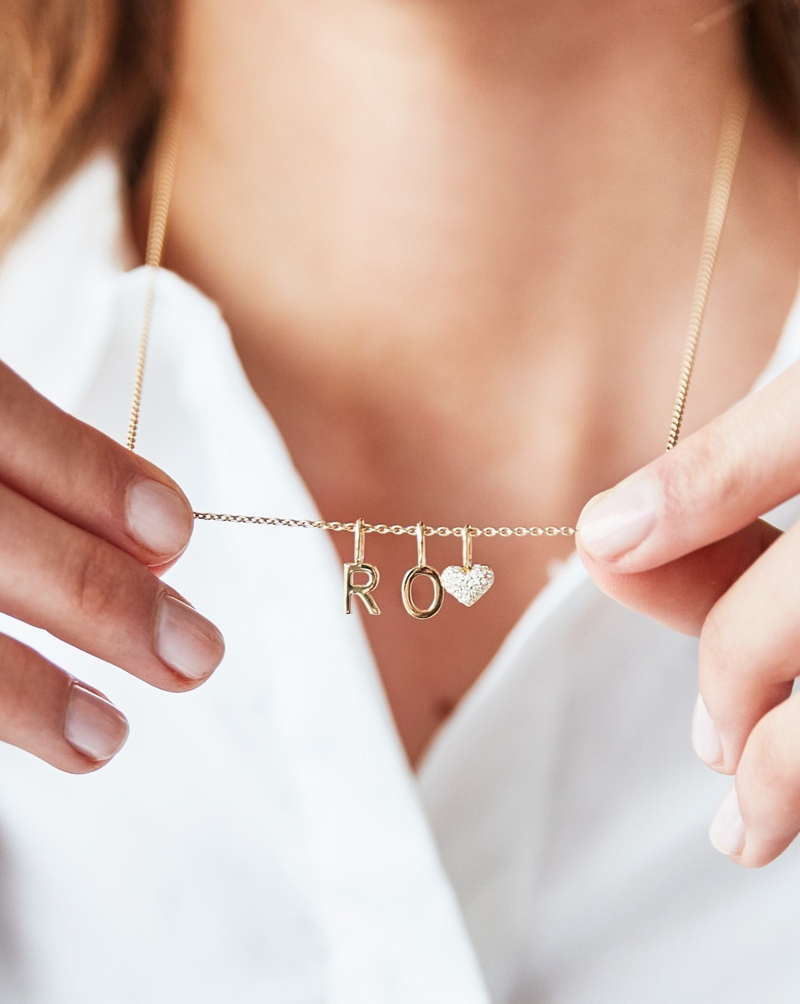 Symbols My heart Diamond Pendant - 18kt White Gold