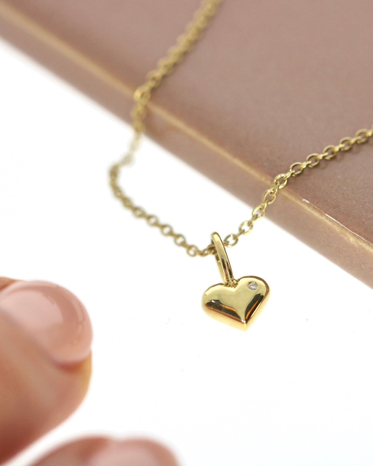 Symbols My Heart Pendant - 18kt Yellow Gold