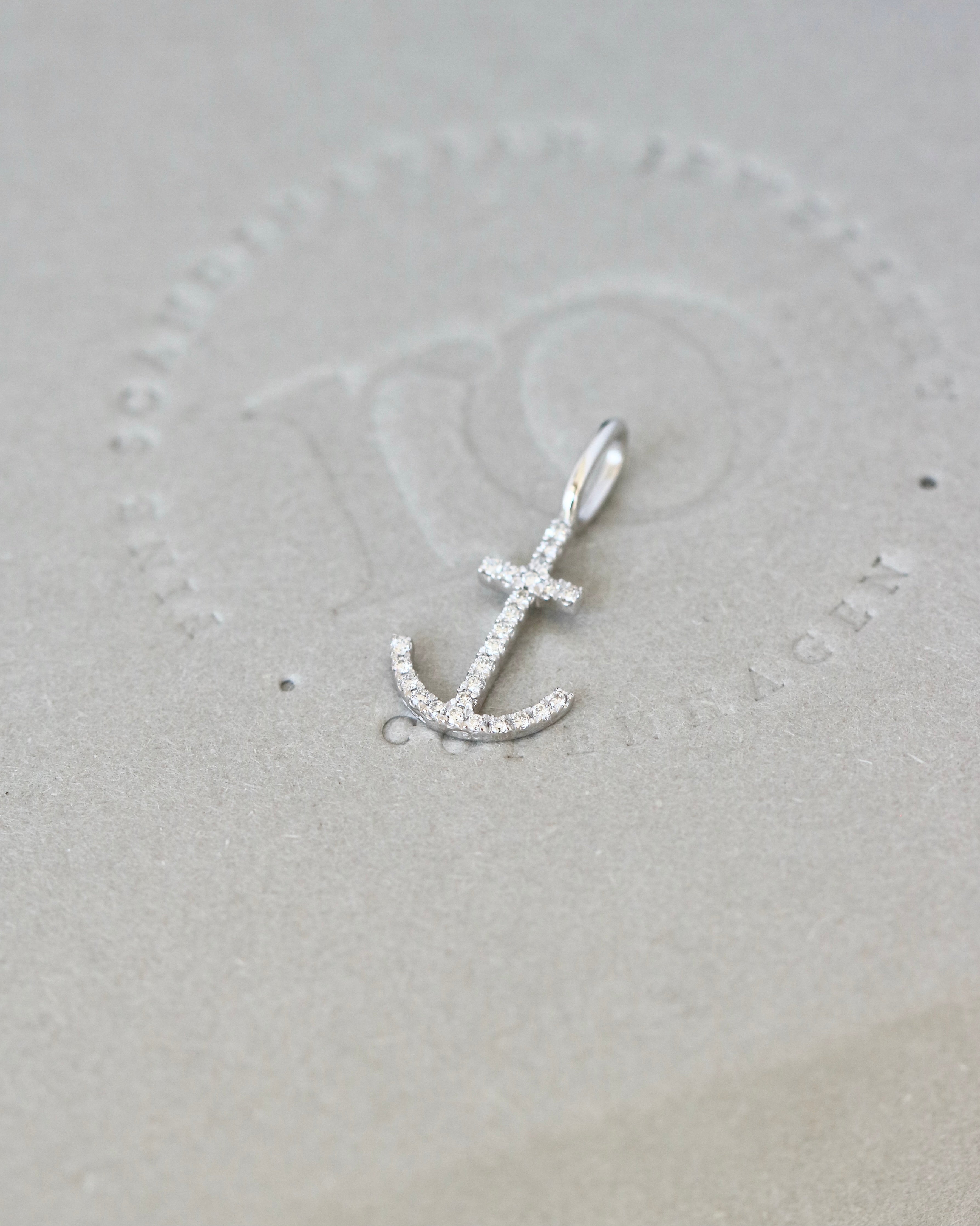 Symbols Hope Diamond Pendant - 18kt White Gold