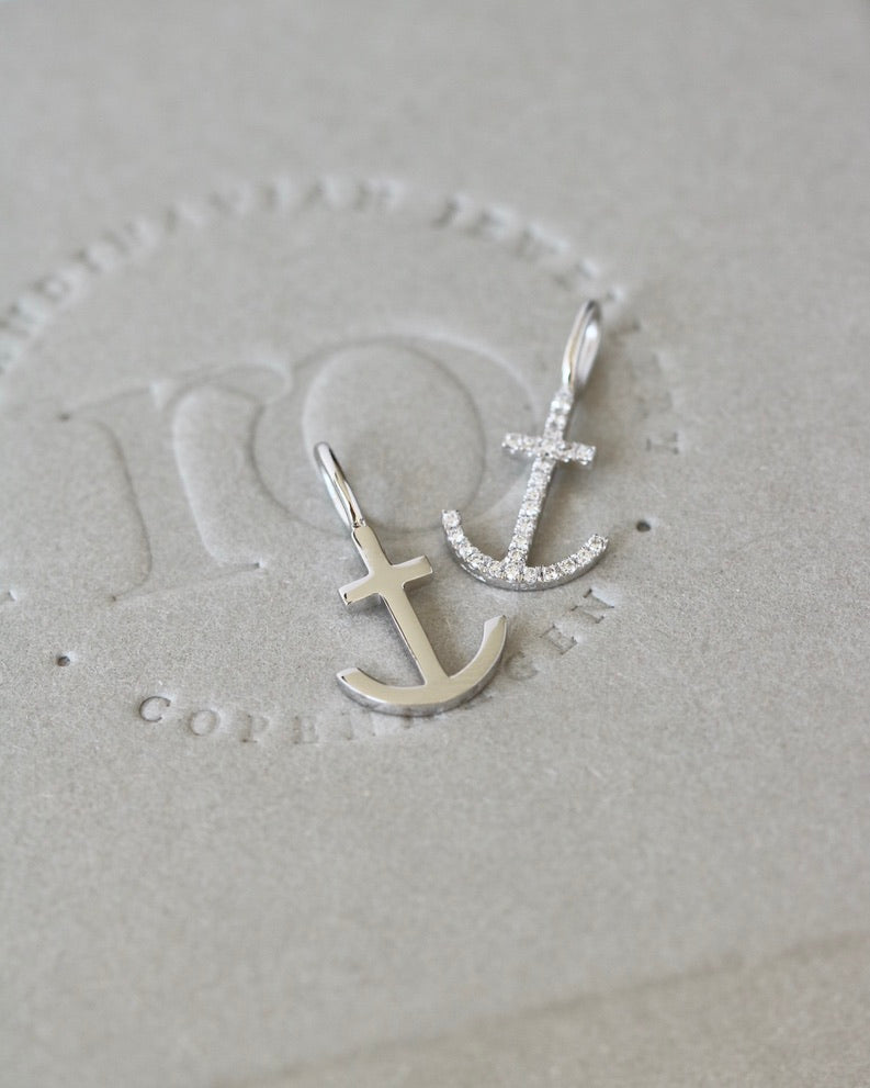 Symbols Hope Pendant - 18kt White Gold