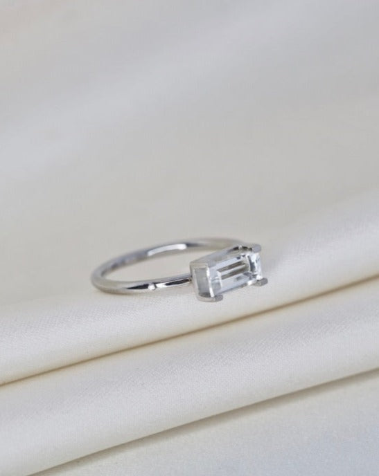 Nord White Ring - 18kt White Gold