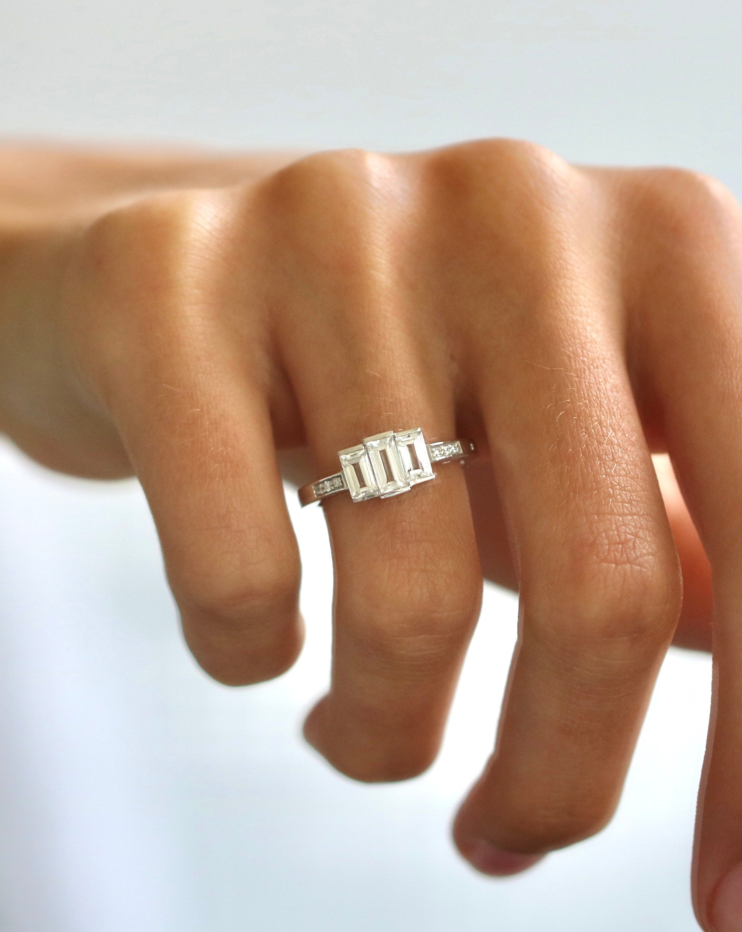 Meant to Be Her Ring - 18kt White Gold