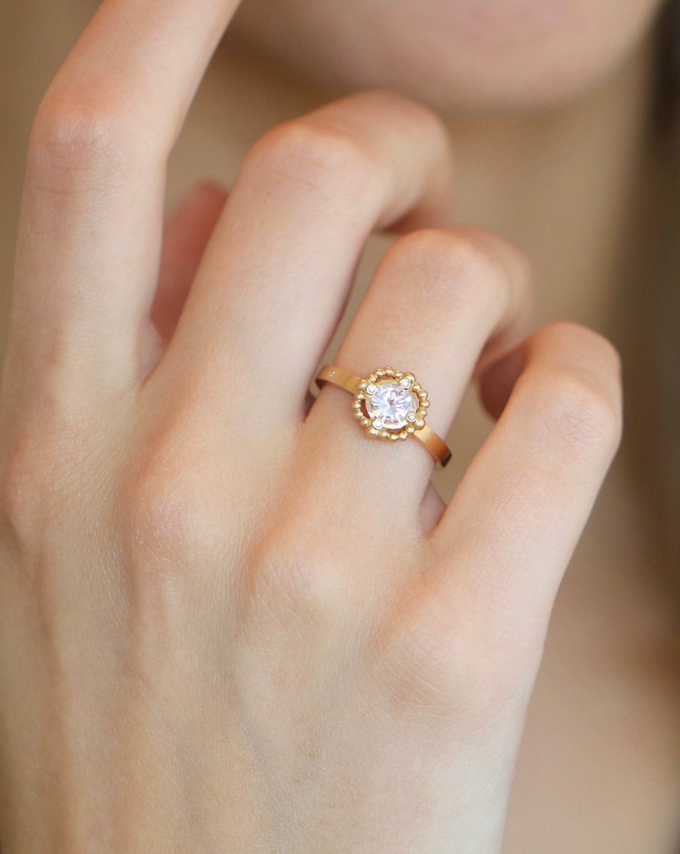 Meant to Be Diamond Ring - 18kt Yellow Gold
