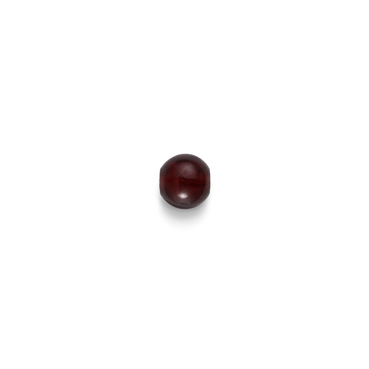 Inner Peace Red Garnet Bead