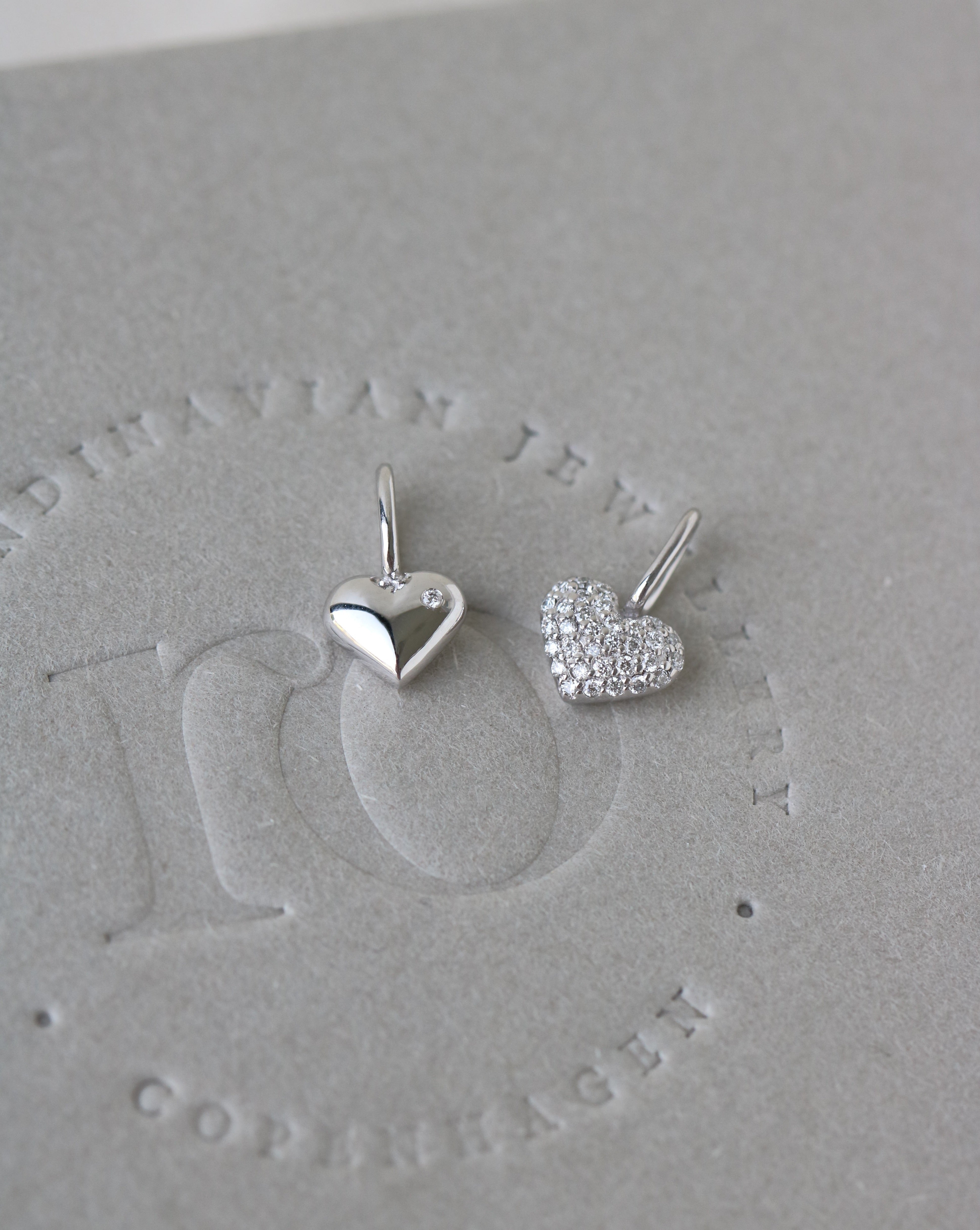 Symbols My heart Diamond Pendant - 18kt White Gold