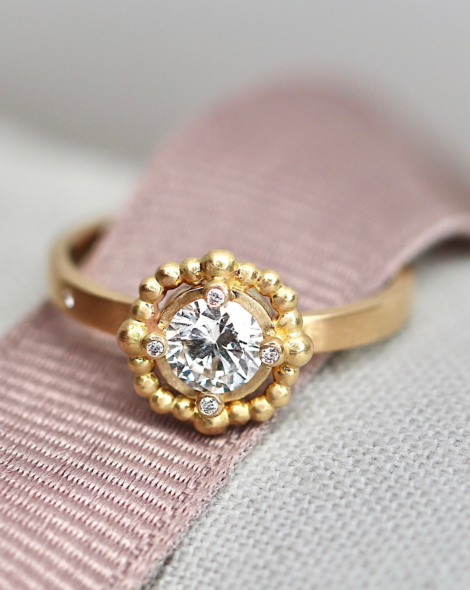Meant to Be Diamond Ring - 18kt Yellow Gold