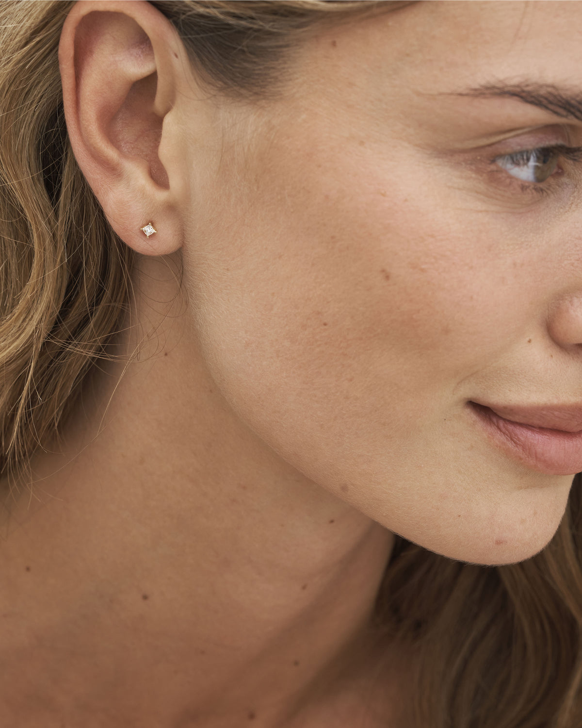 Meant to Be Her Forever Earring I - 18kt Yellow Gold