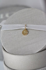 Inner Peace Crown Chakra Pendant - 18kt Yellow Gold