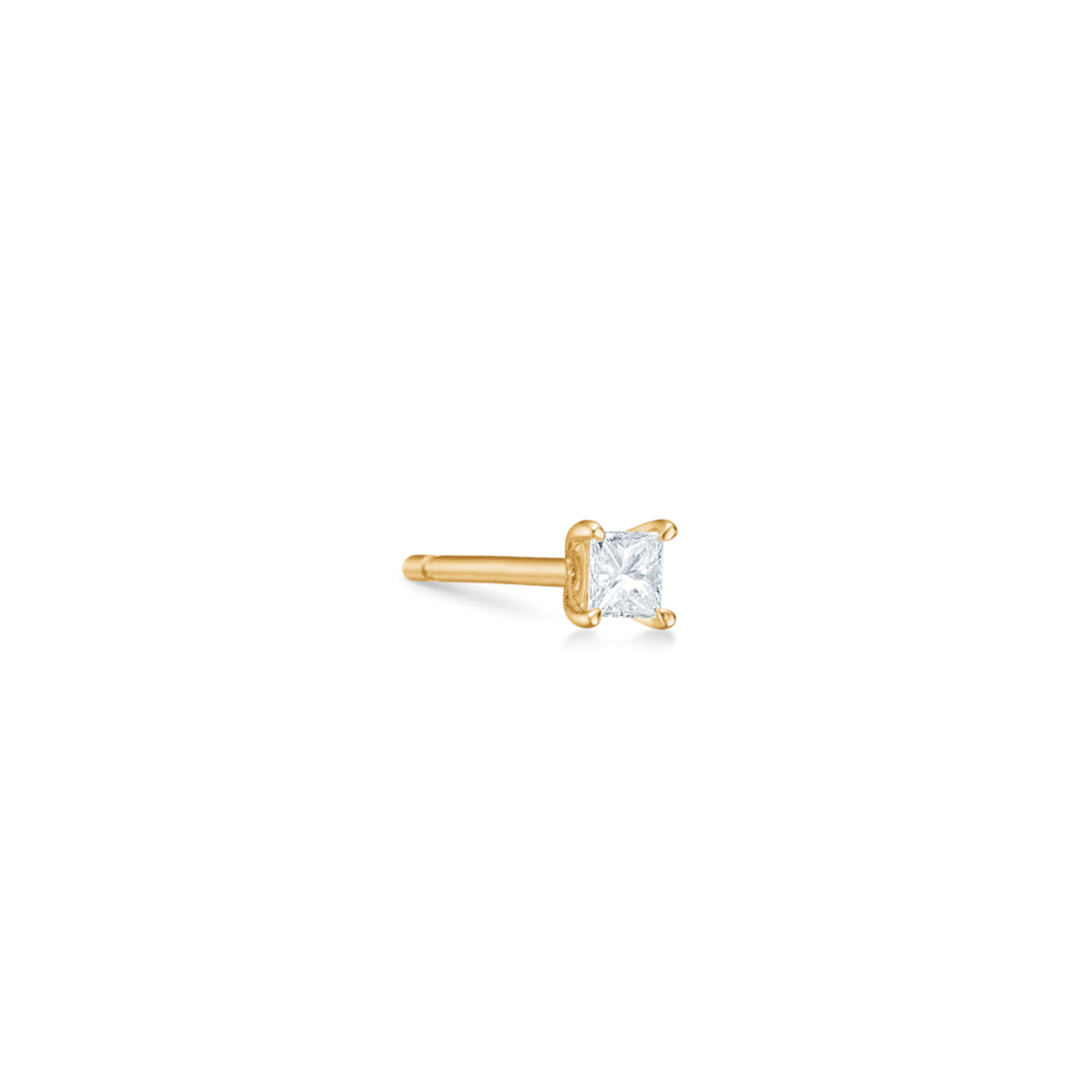 Meant to Be Her Forever Earring I - 18kt Yellow Gold