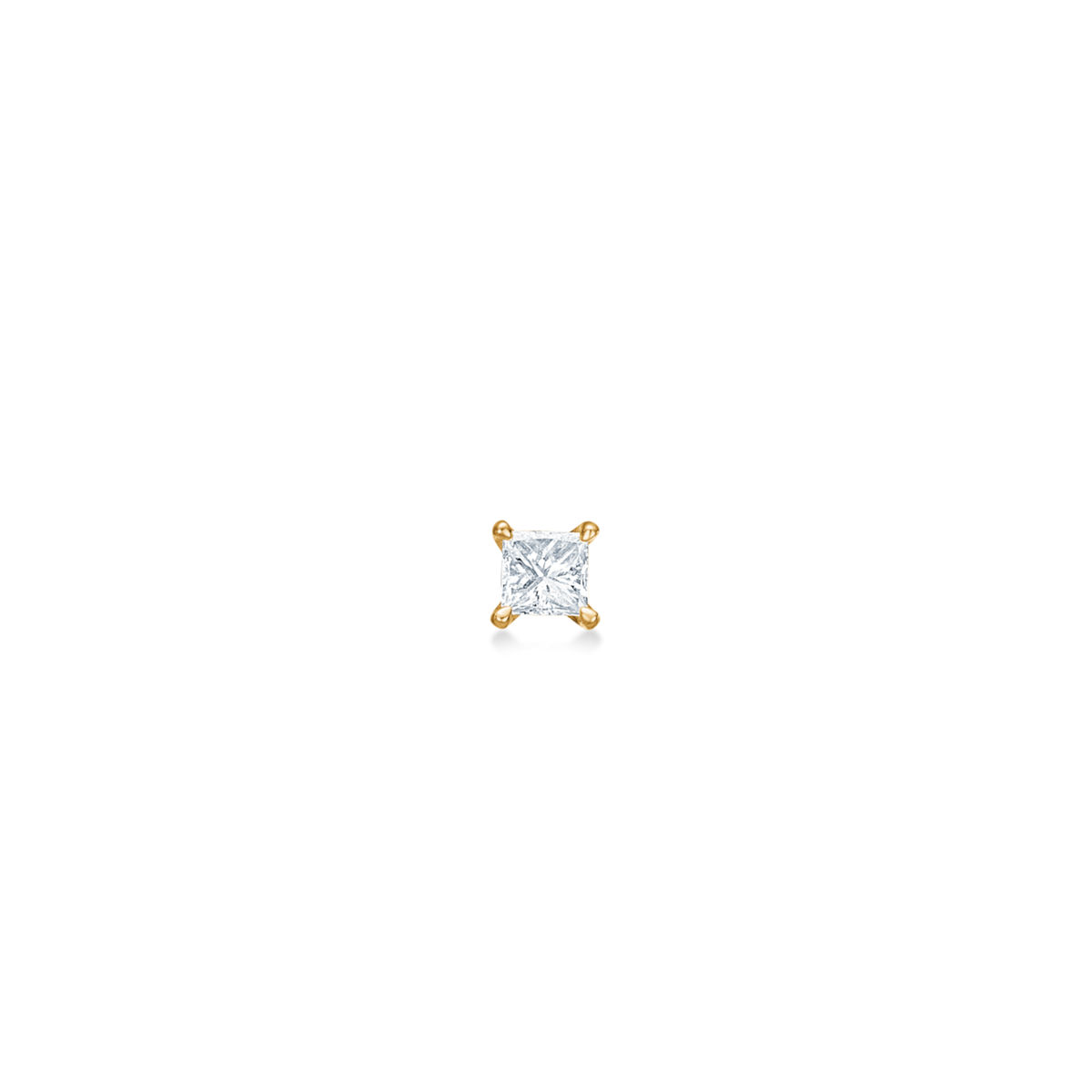 Meant to Be Her Forever Earring I - 18kt Yellow Gold