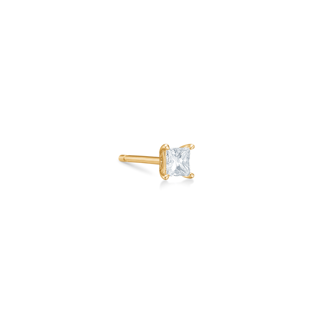Meant to Be Her Forever Earring II - 18kt Yellow Gold