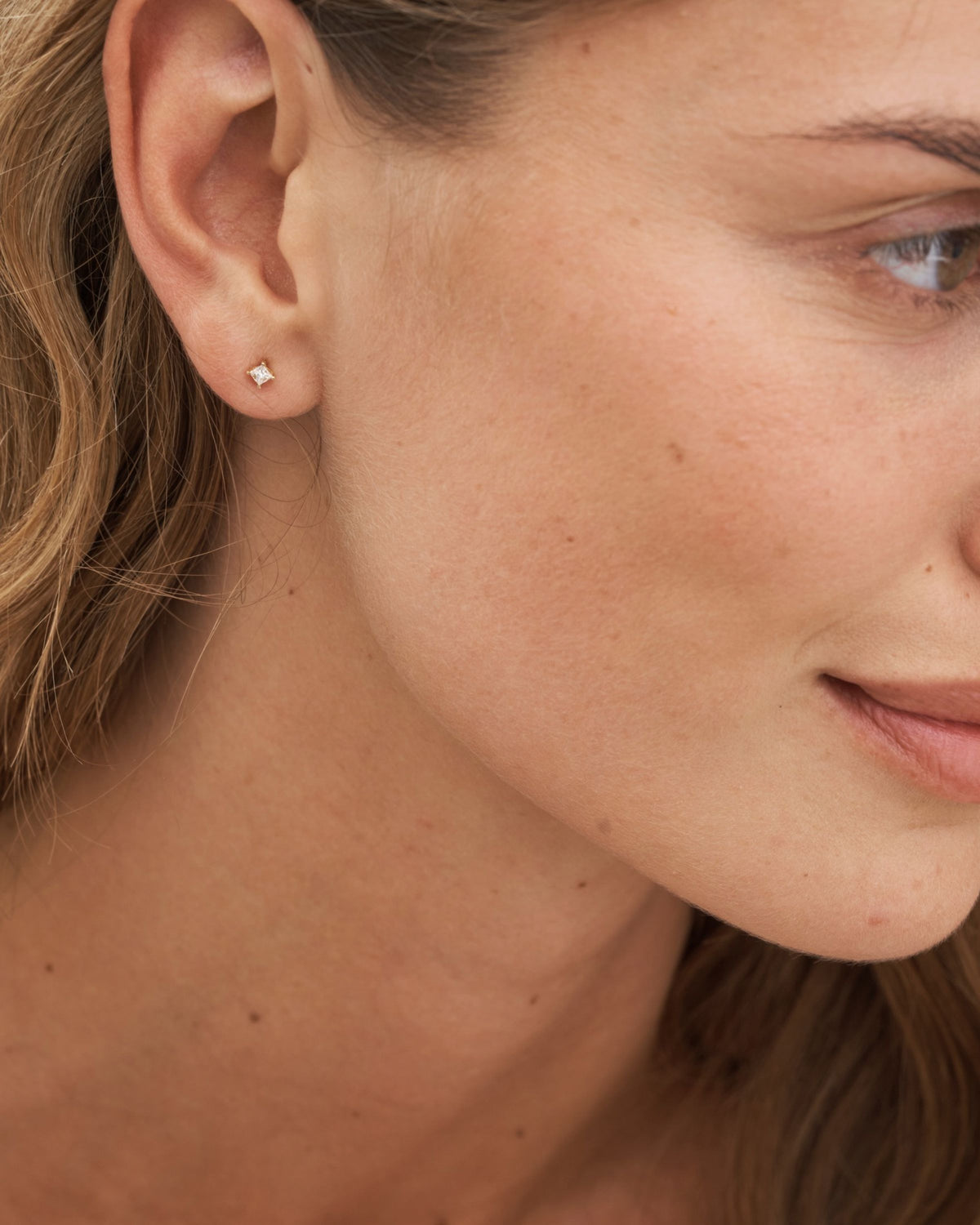 Meant to Be Her Forever Earring I - 18kt White Gold