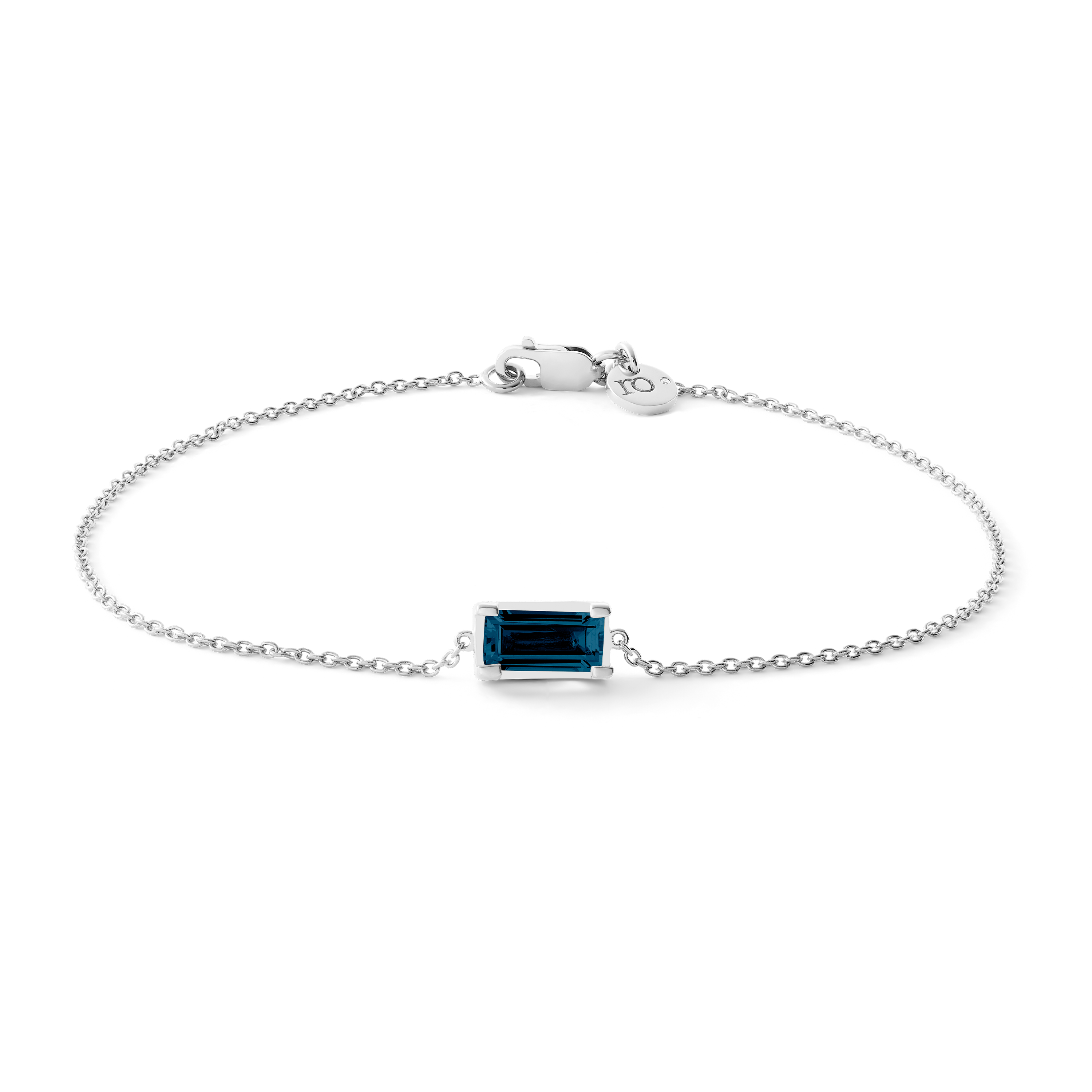 Nord London Blue Bracelet - 18kt White Gold
