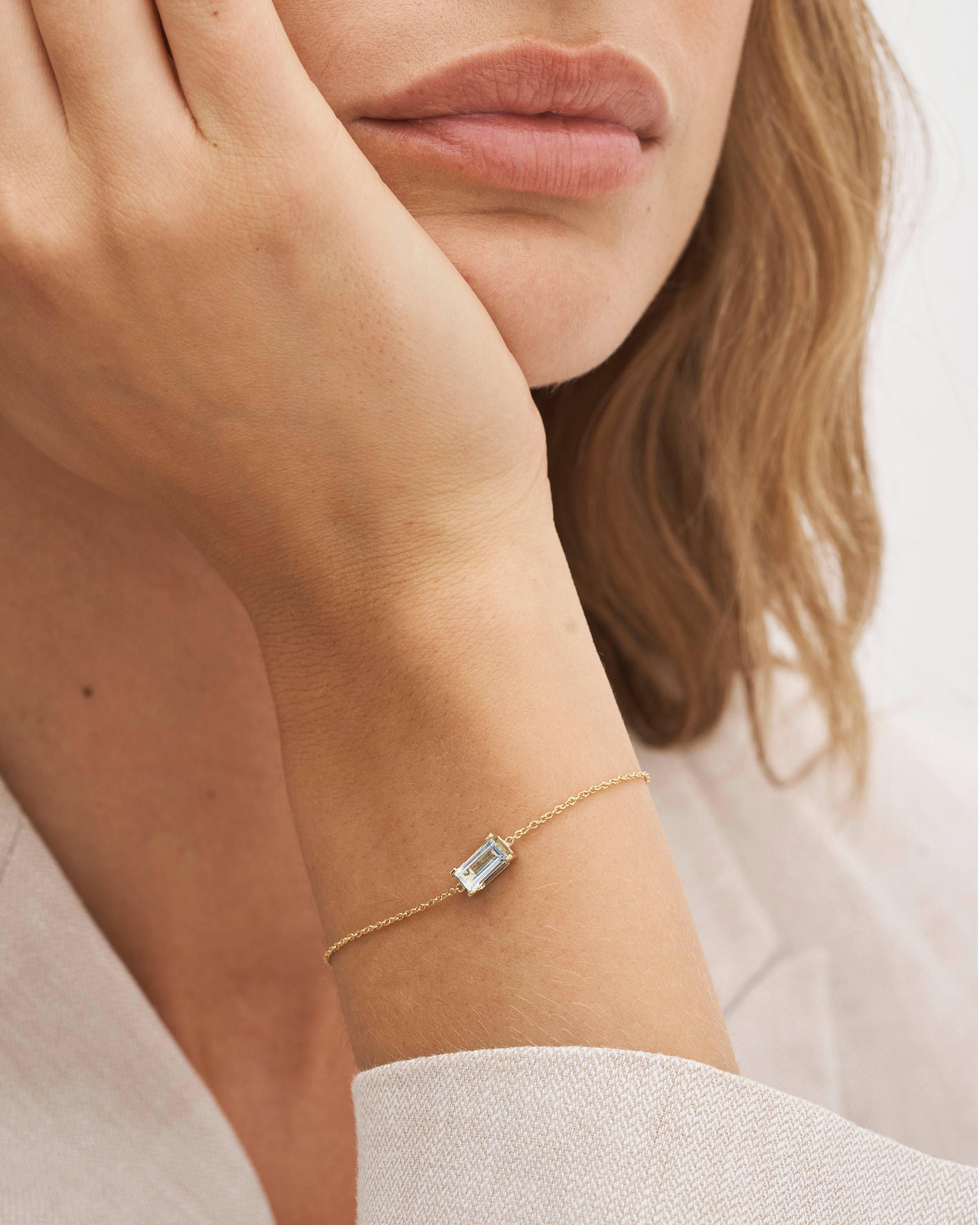 Nord Blue Bracelet - 18kt Yellow Gold