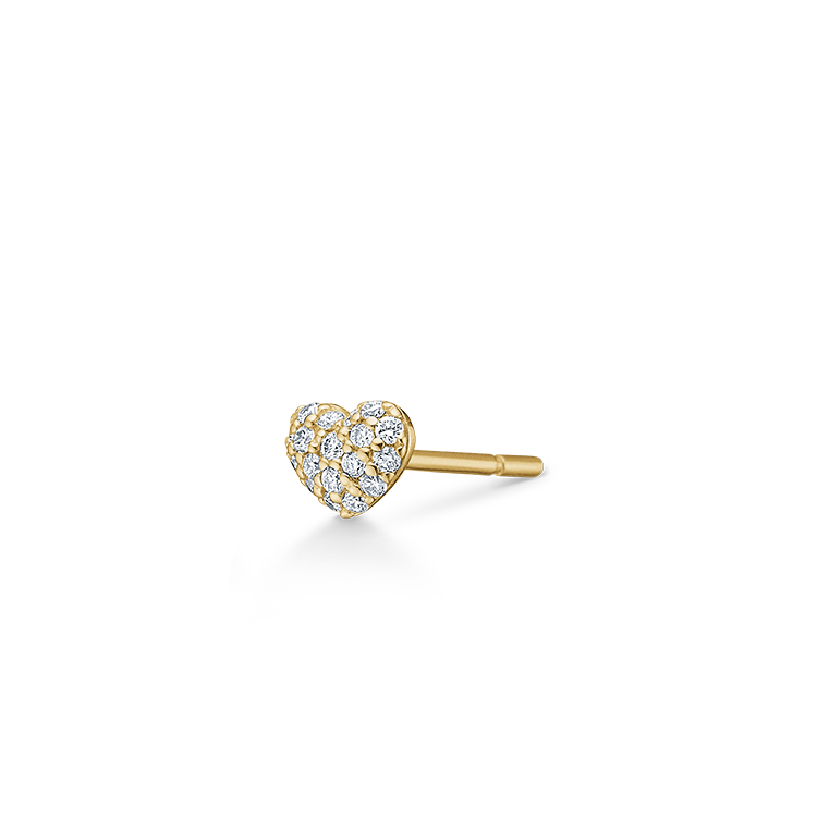 Rock My Heart Diamond Earring