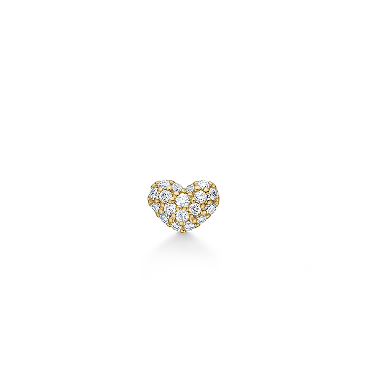 Rock My Heart Diamond Earring