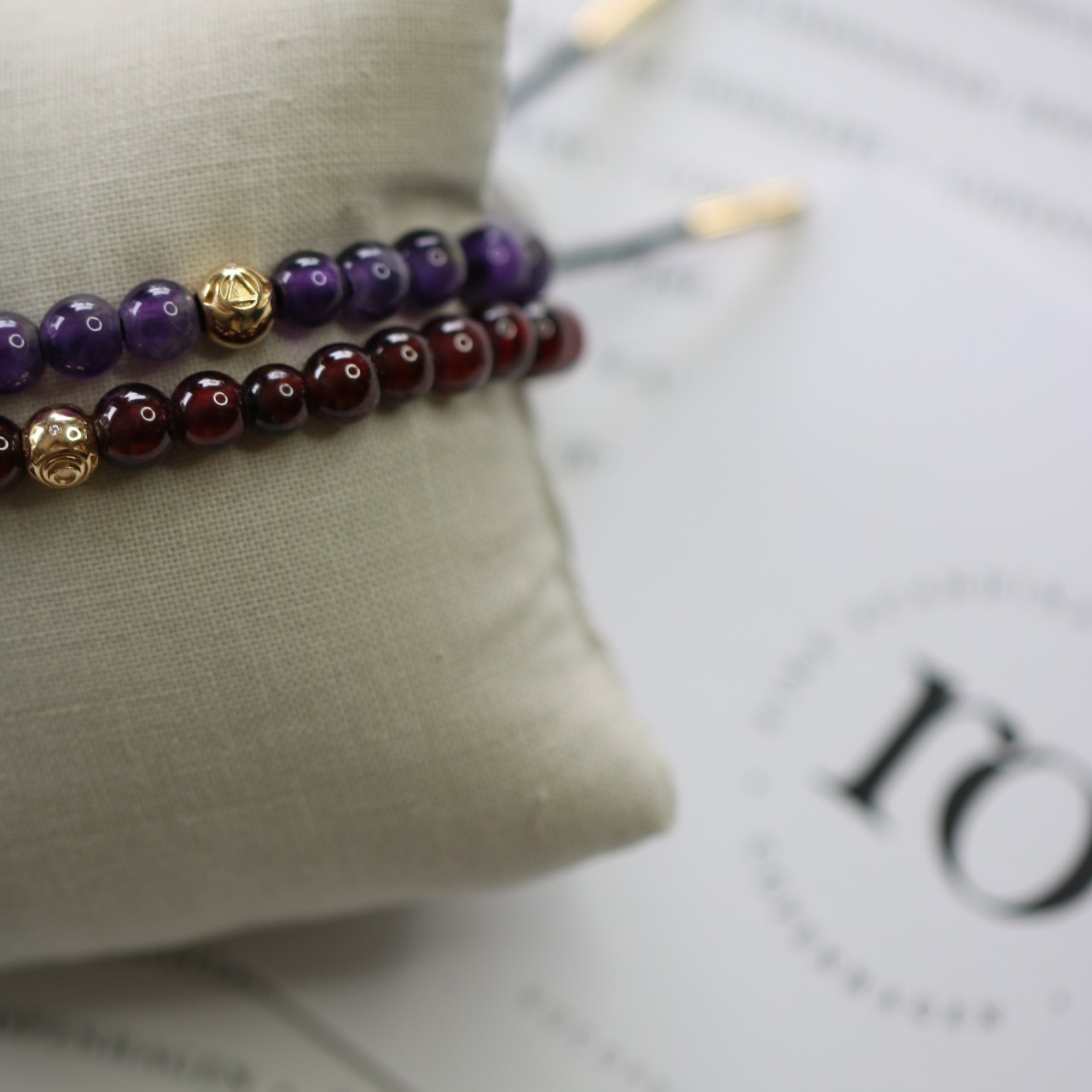 Inner Peace Third Eye Chakra Bracelet – 18kt Yellow Gold