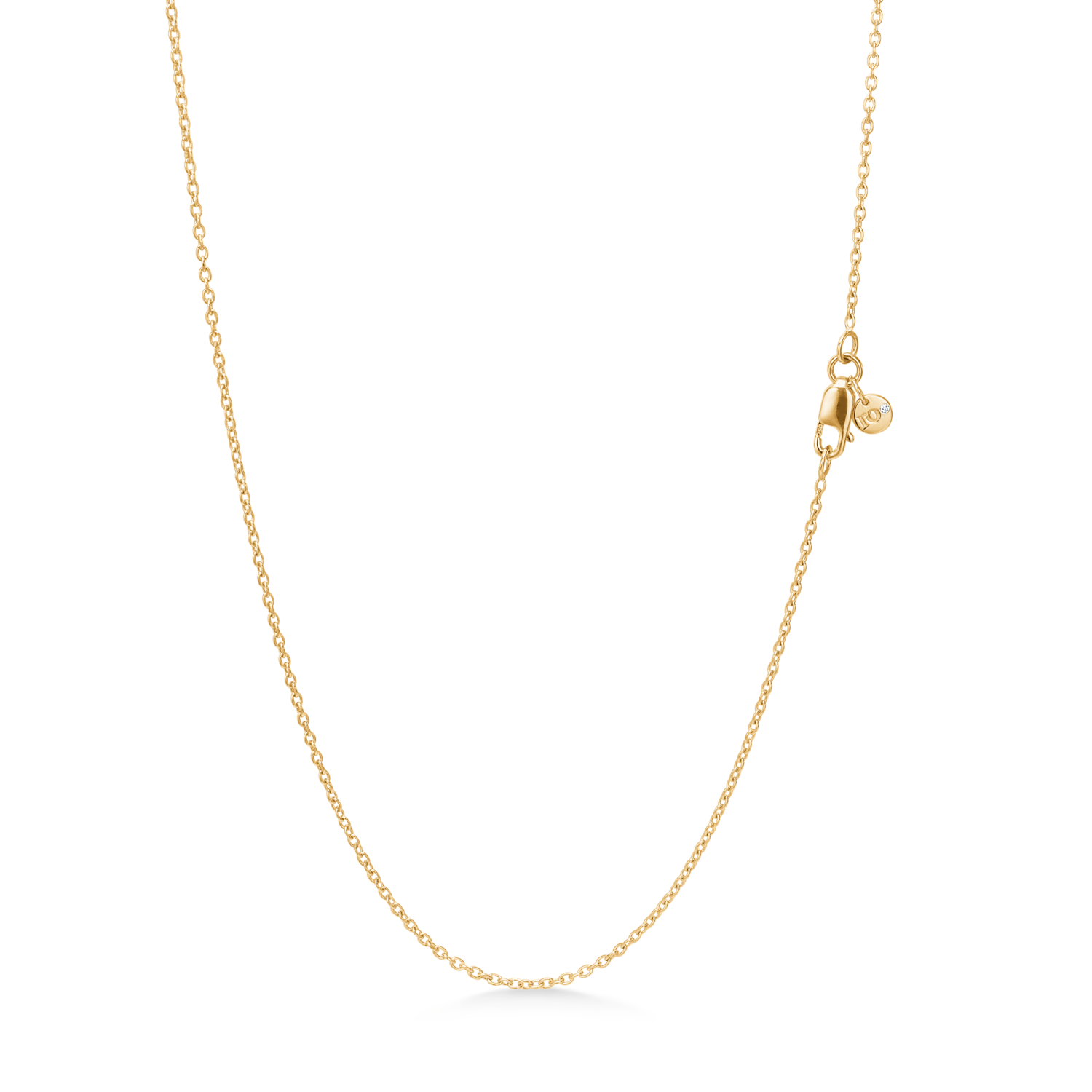 Ro Necklace - 18kt Yellow Gold