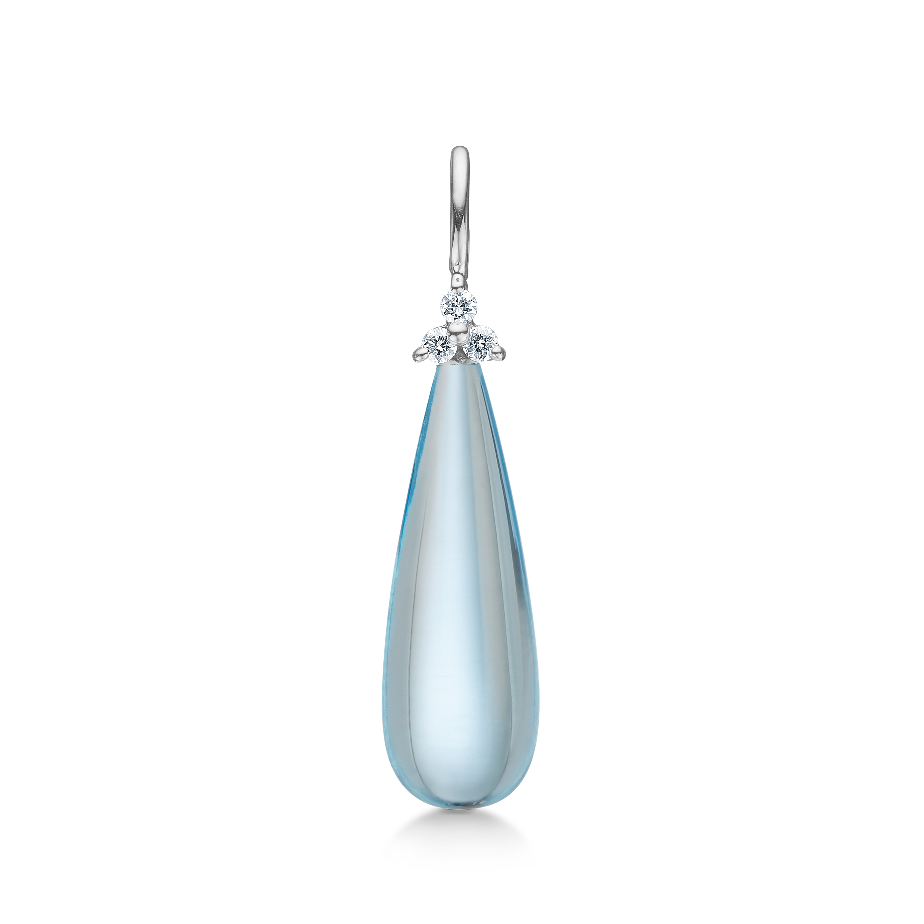 Fryd Sky Blue Pendant - 18kt White Gold