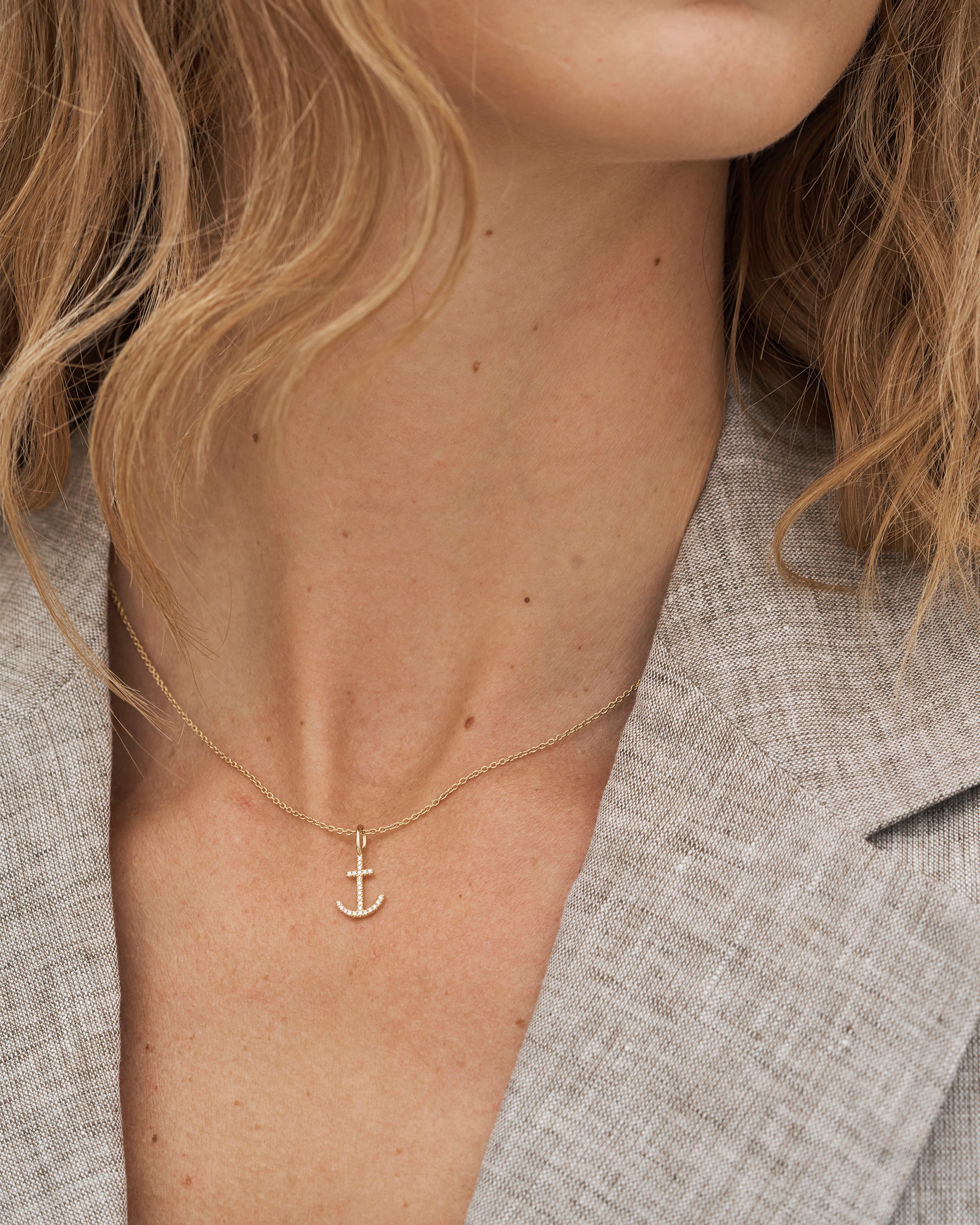 Symbols Hope Diamond Pendant - 18kt Yellow Gold