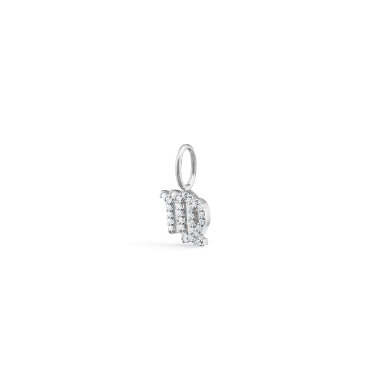 My Virgo Diamond Pendant - 18kt White Gold